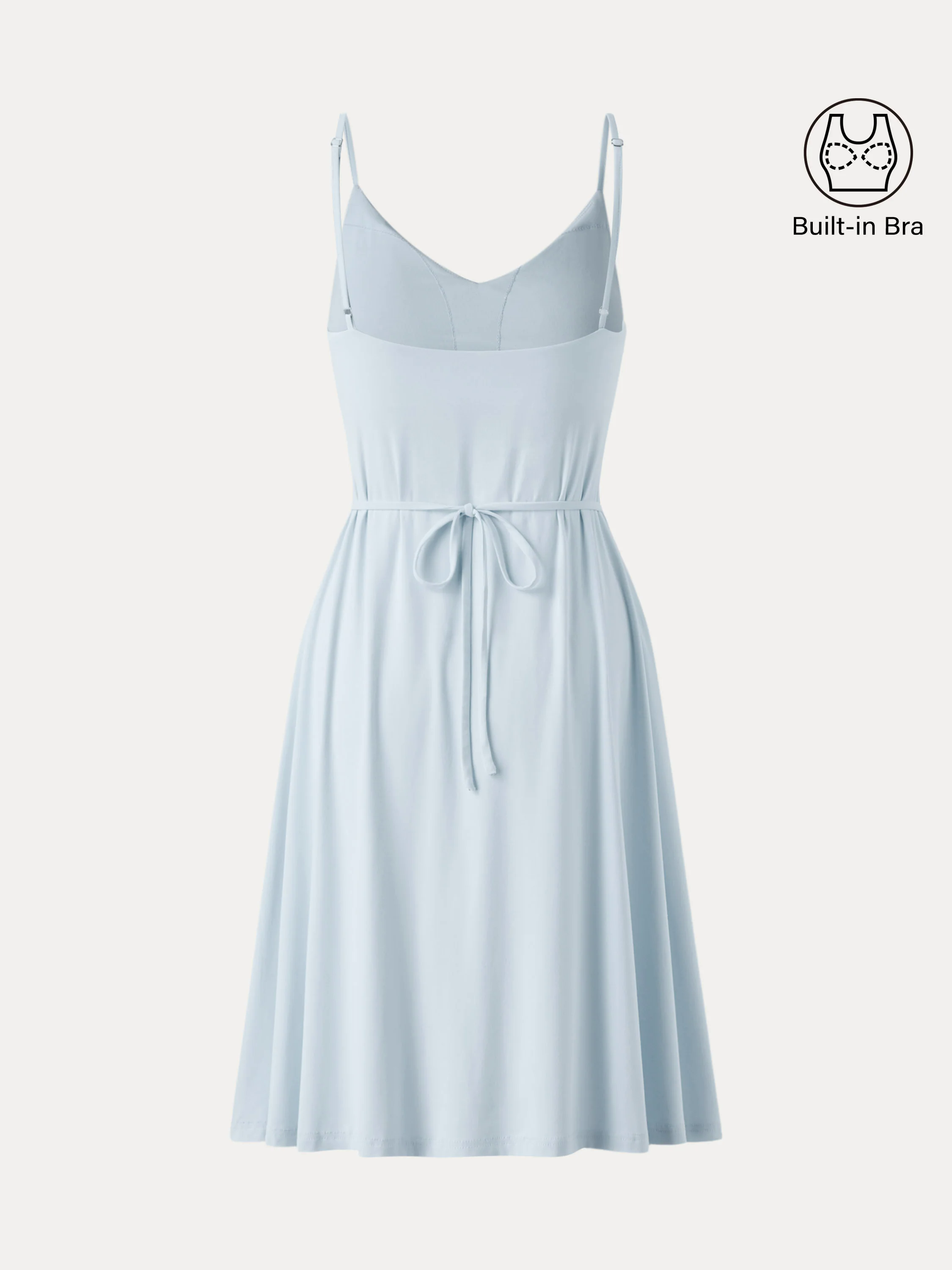 V-neck Mini Brami Sundress with Tieback V-neck Mini Brami Sundress with Tieback