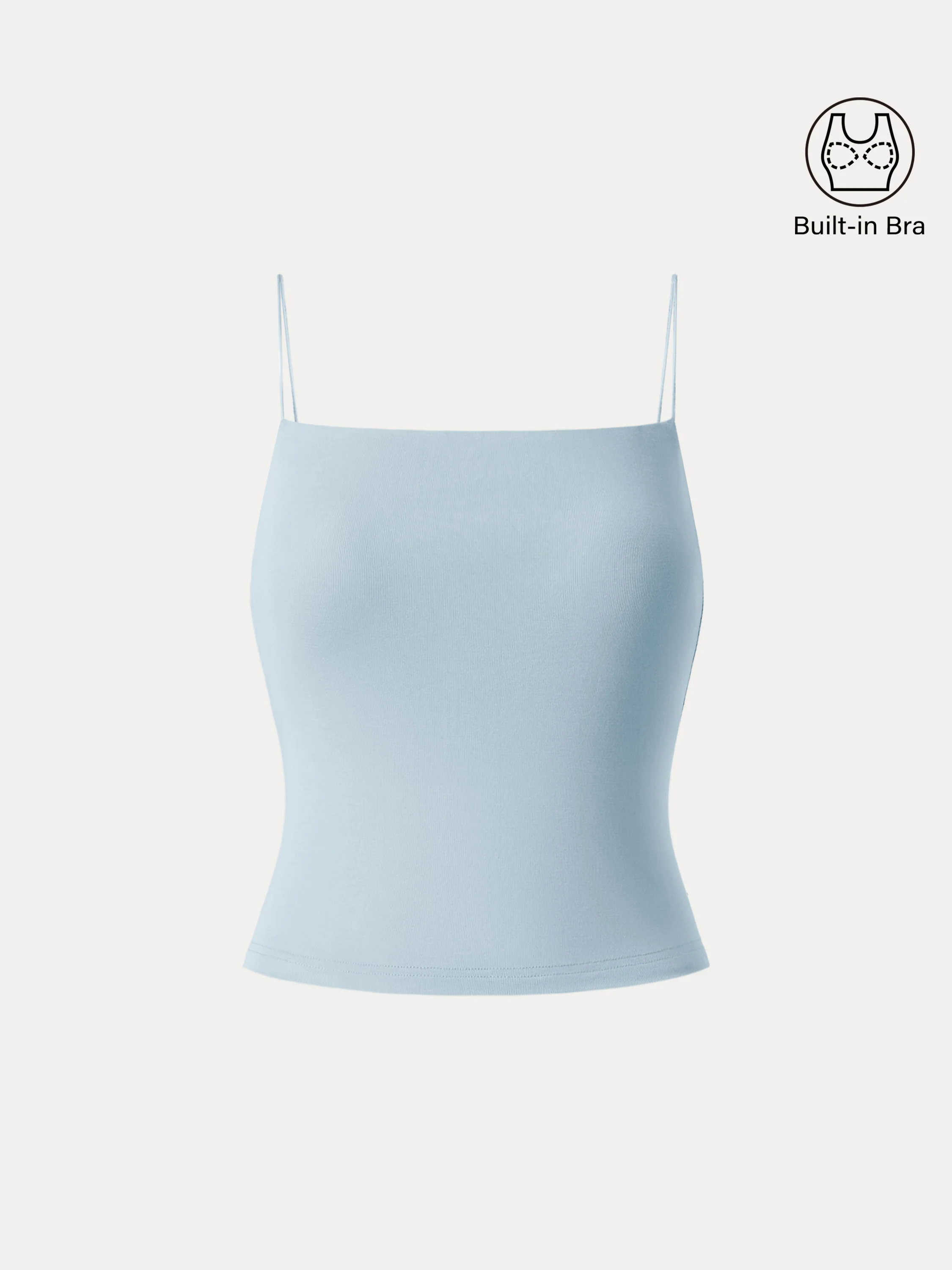 Essential Spaghetti Strap Cropped New Airy Brami Essential Spaghetti Strap Cropped New Airy Brami