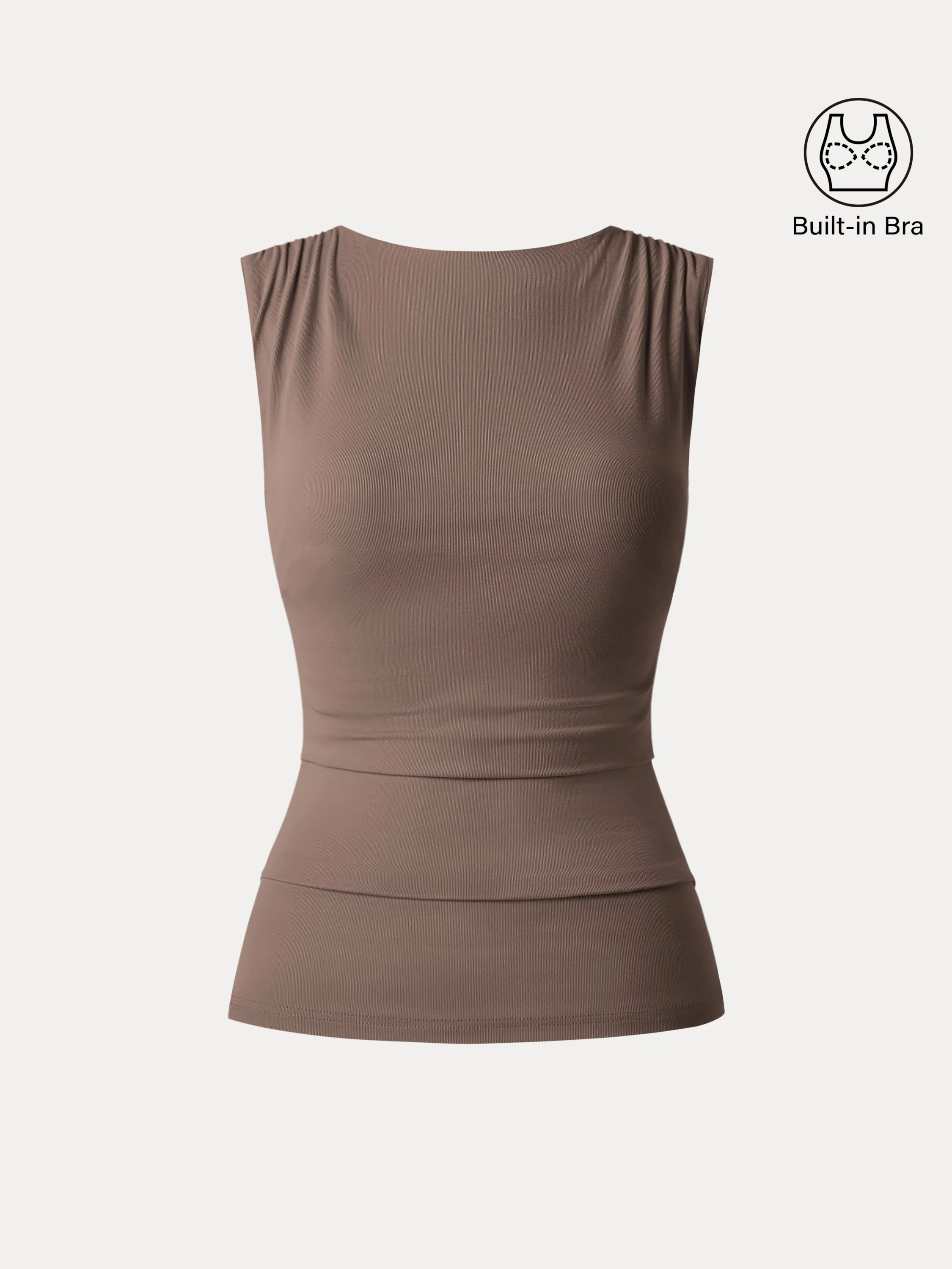 Boatneck Ruched New Airy Brami Boatneck Ruched New Airy Brami
