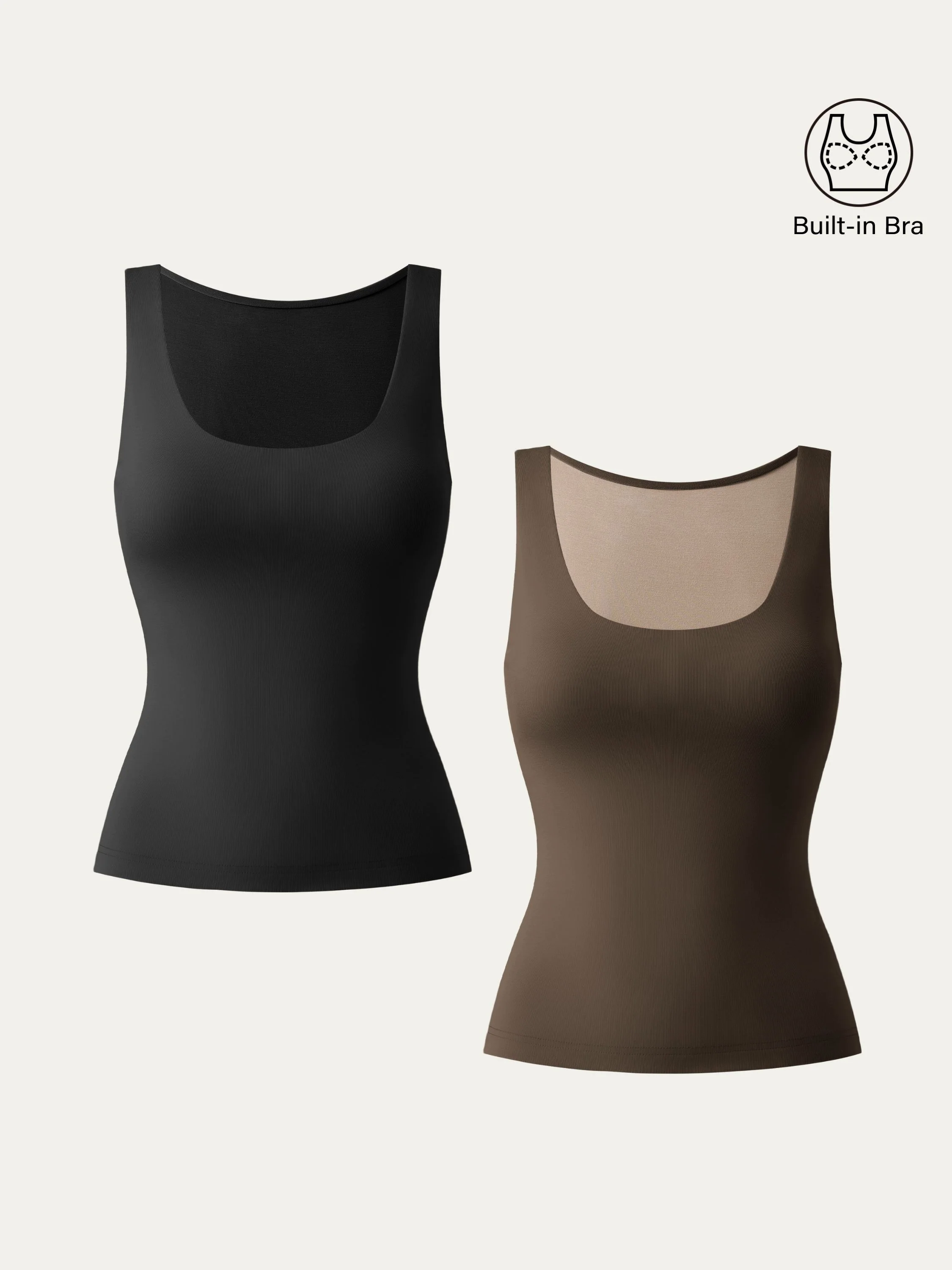 U-neck New Airy Brami Tank