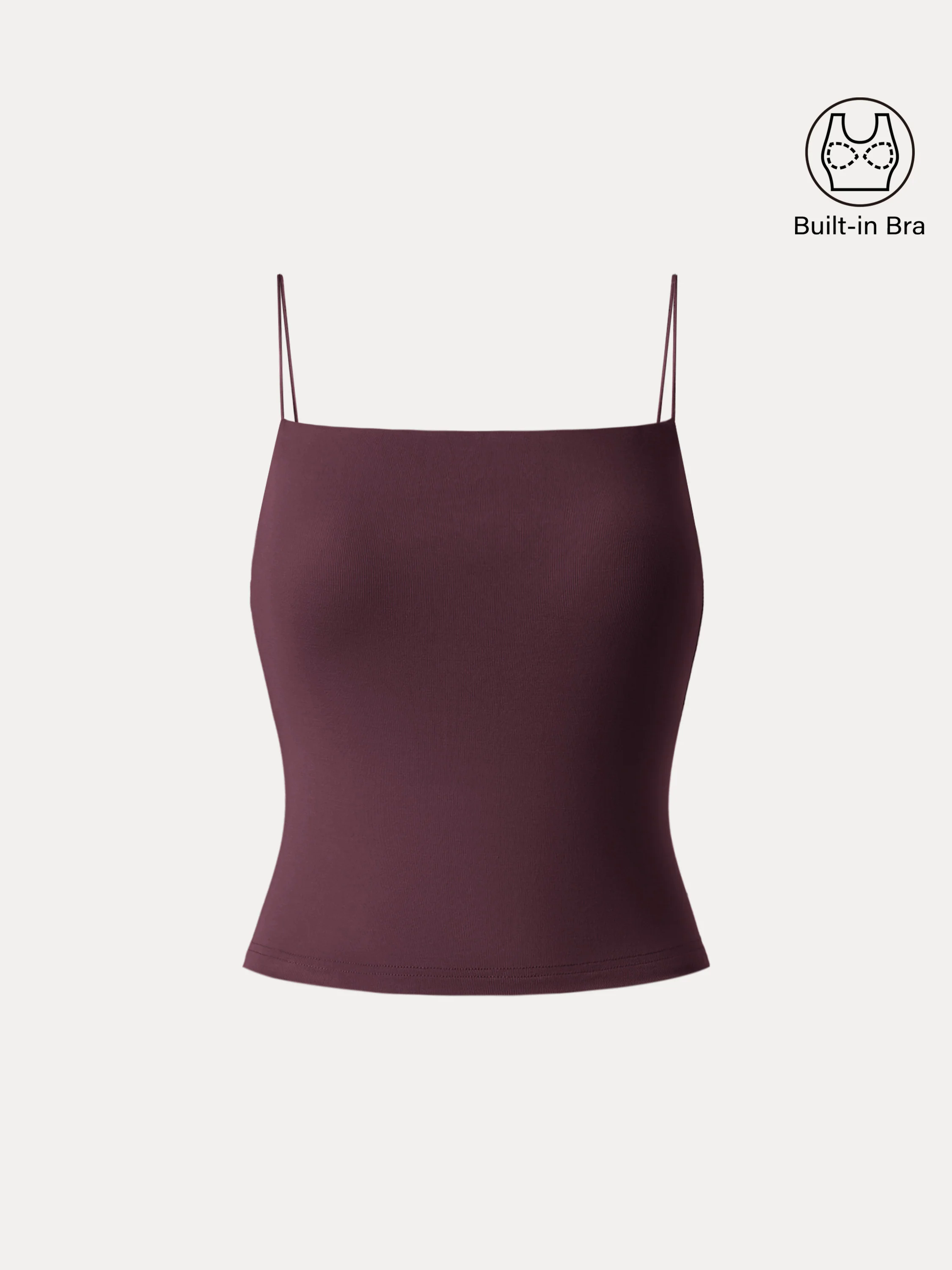 Essential Spaghetti Strap Cropped New Airy Brami Essential Spaghetti Strap Cropped New Airy Brami
