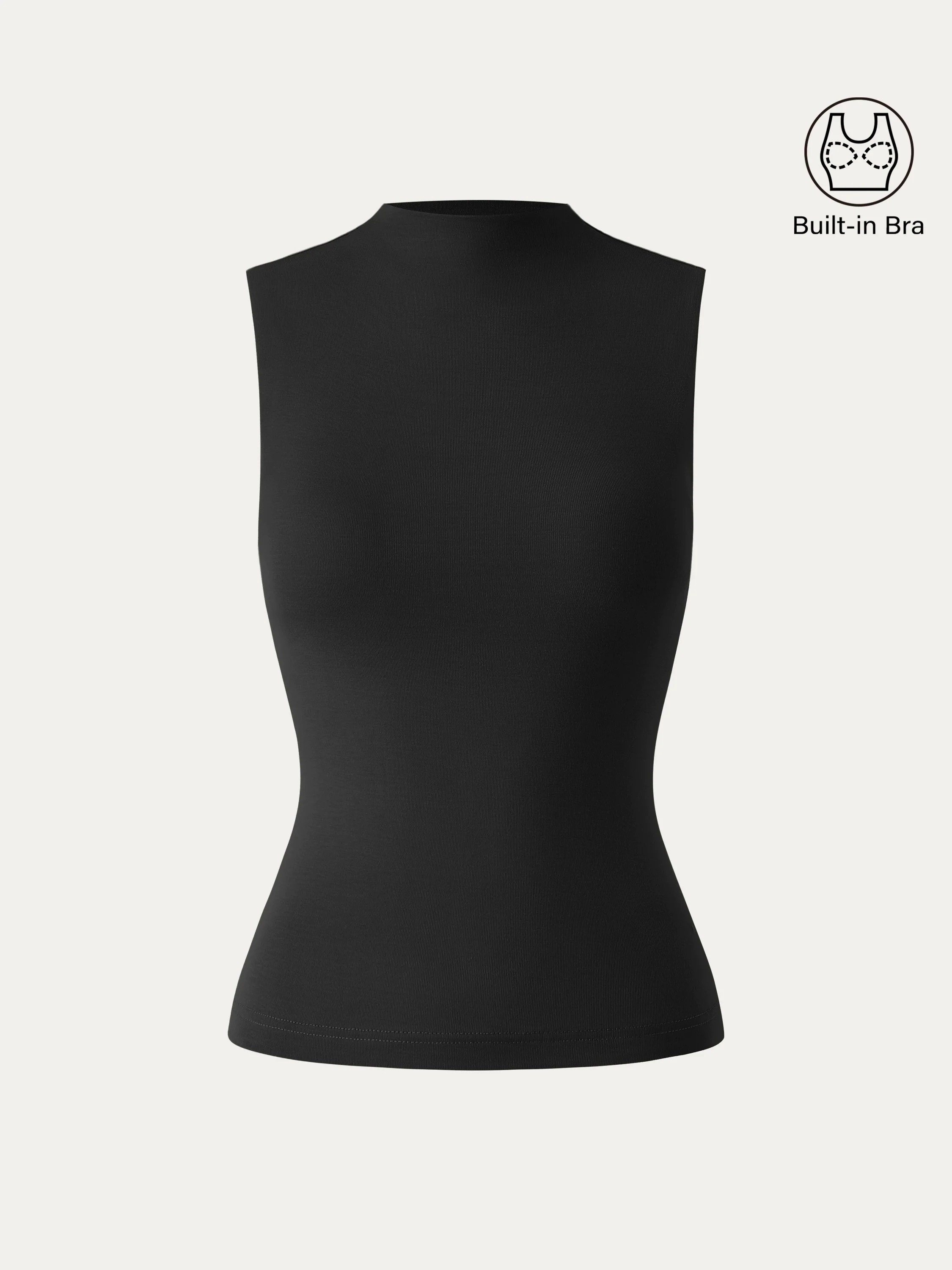 Mockneck New Airy Brami Tank Mockneck New Airy Brami Tank