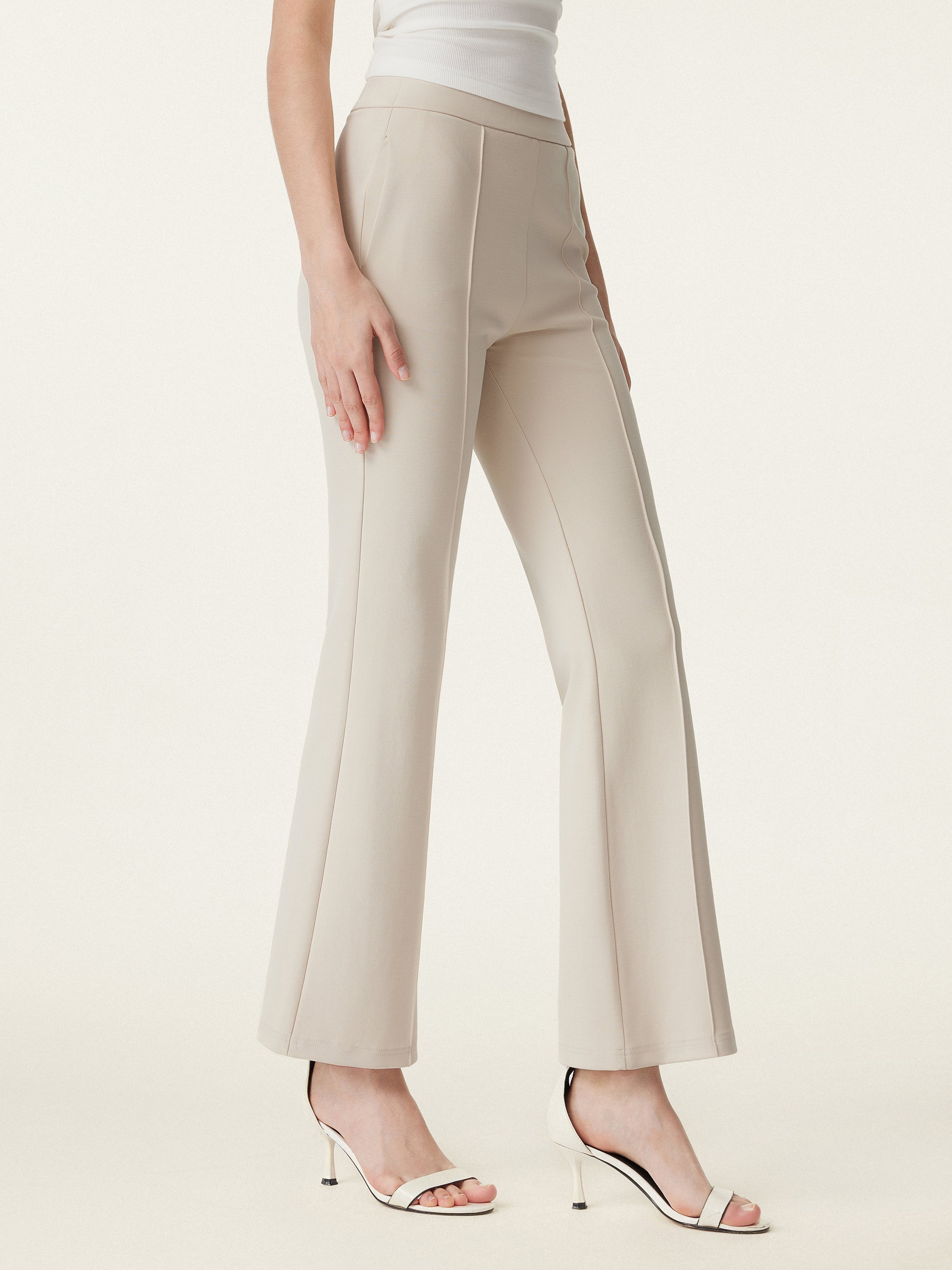 Mid Rise Pull-on Flare Pant Mid Rise Pull-on Flare Pant
