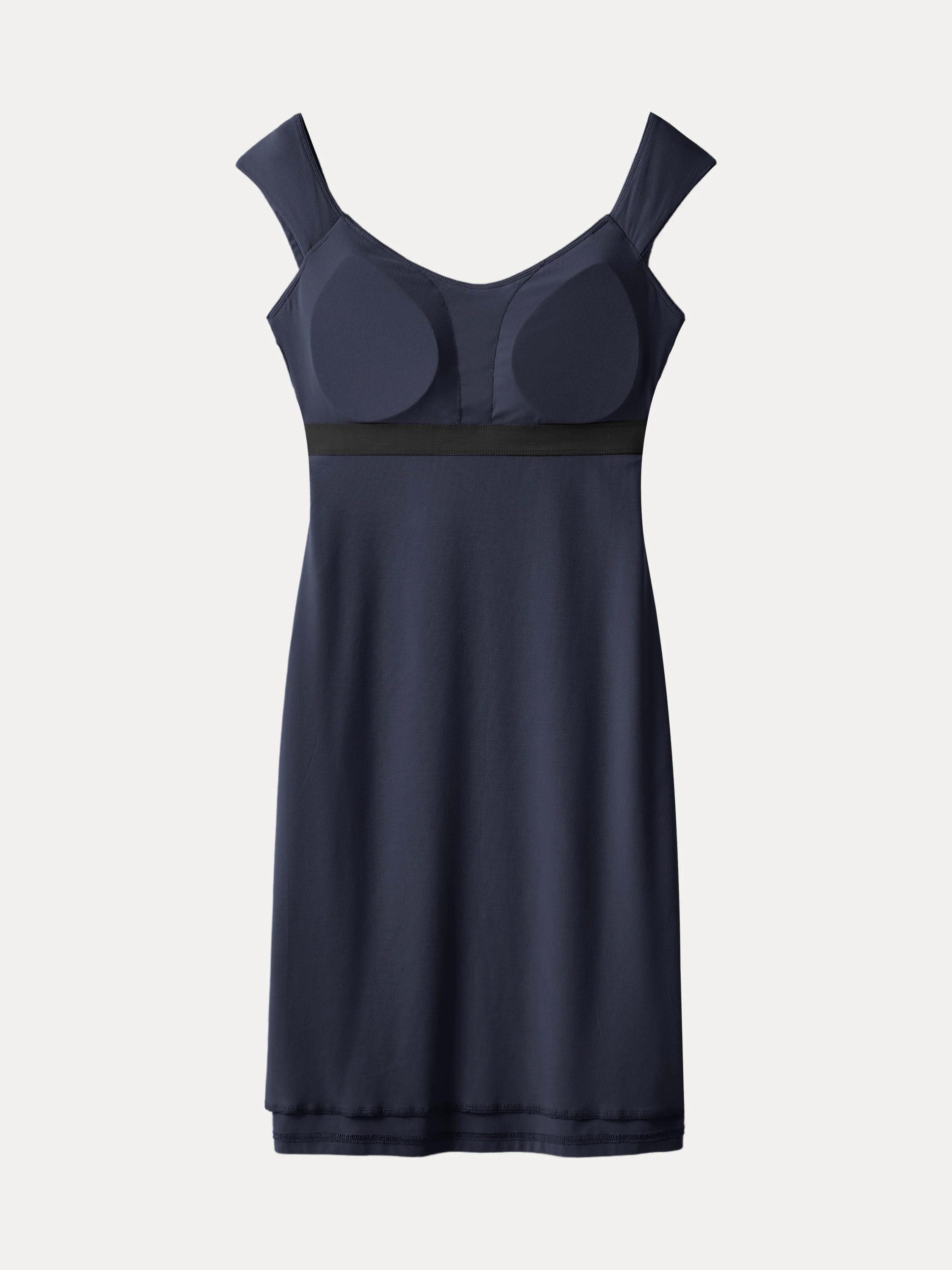 Diamond Neck Mini Lined Brami Dress Diamond Neck Mini Lined Brami Dress