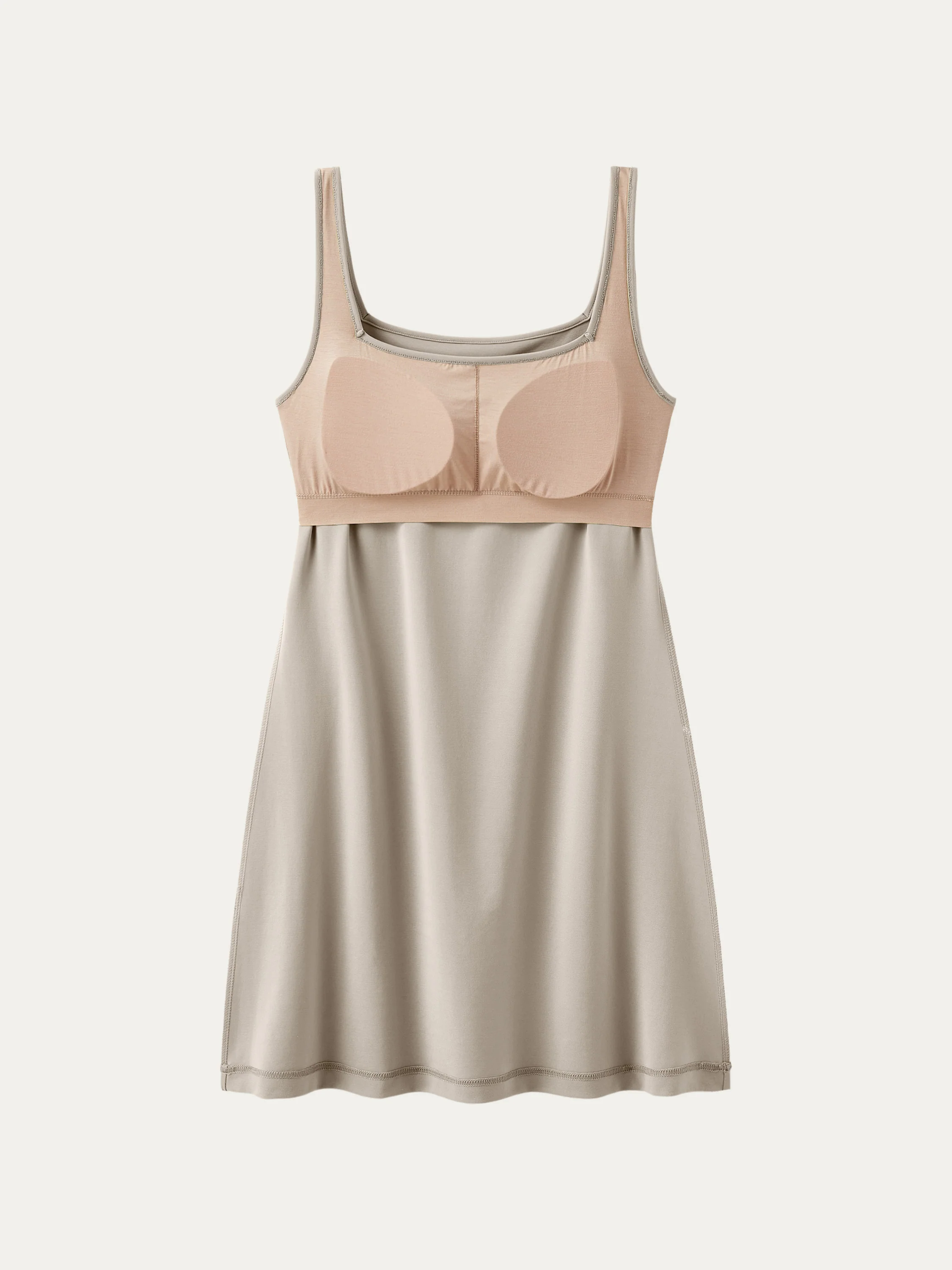 Everyday Square Neck New Airy Brami Dress