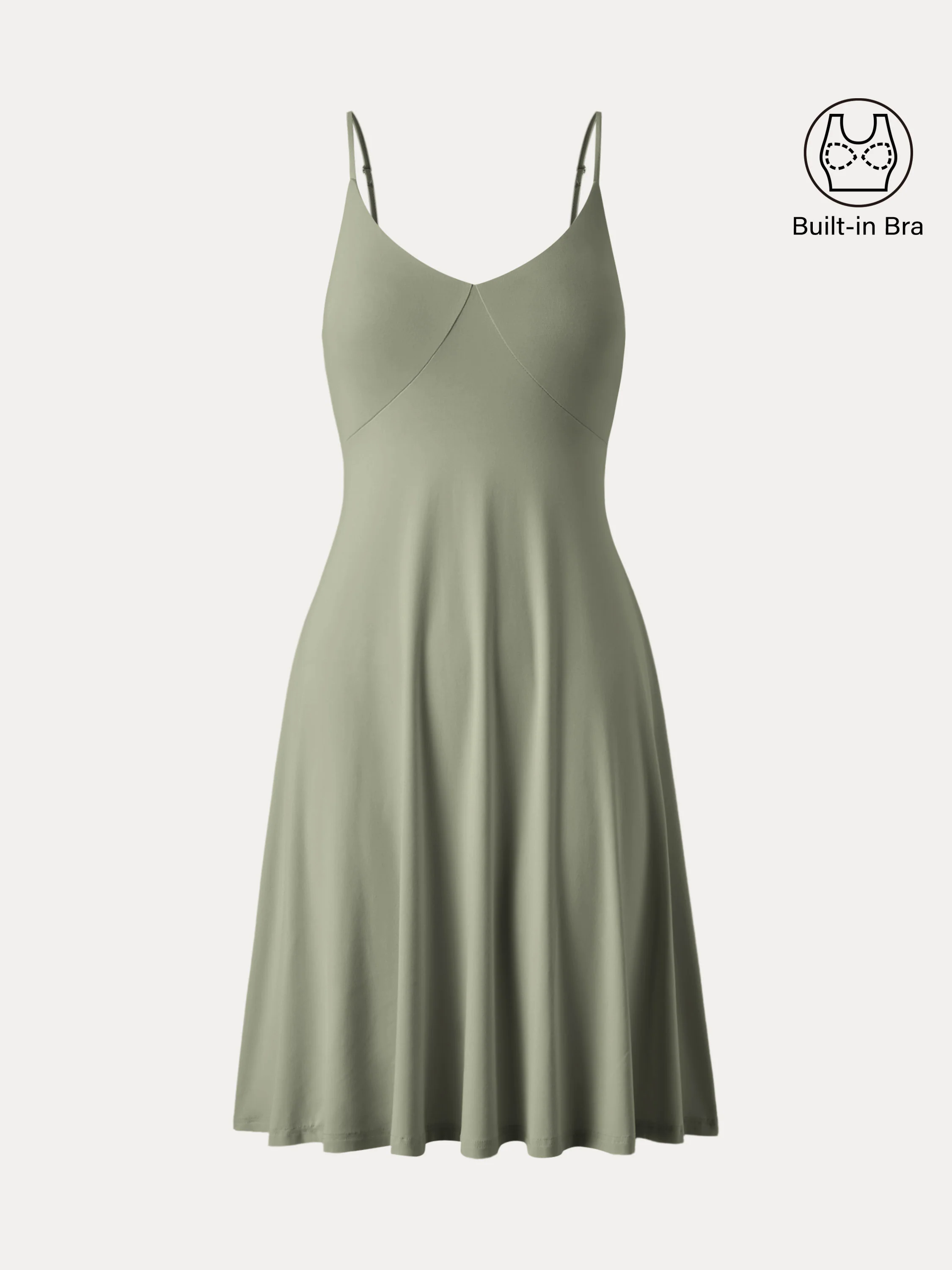 V-neck Mini Brami Sundress with Tieback V-neck Mini Brami Sundress with Tieback