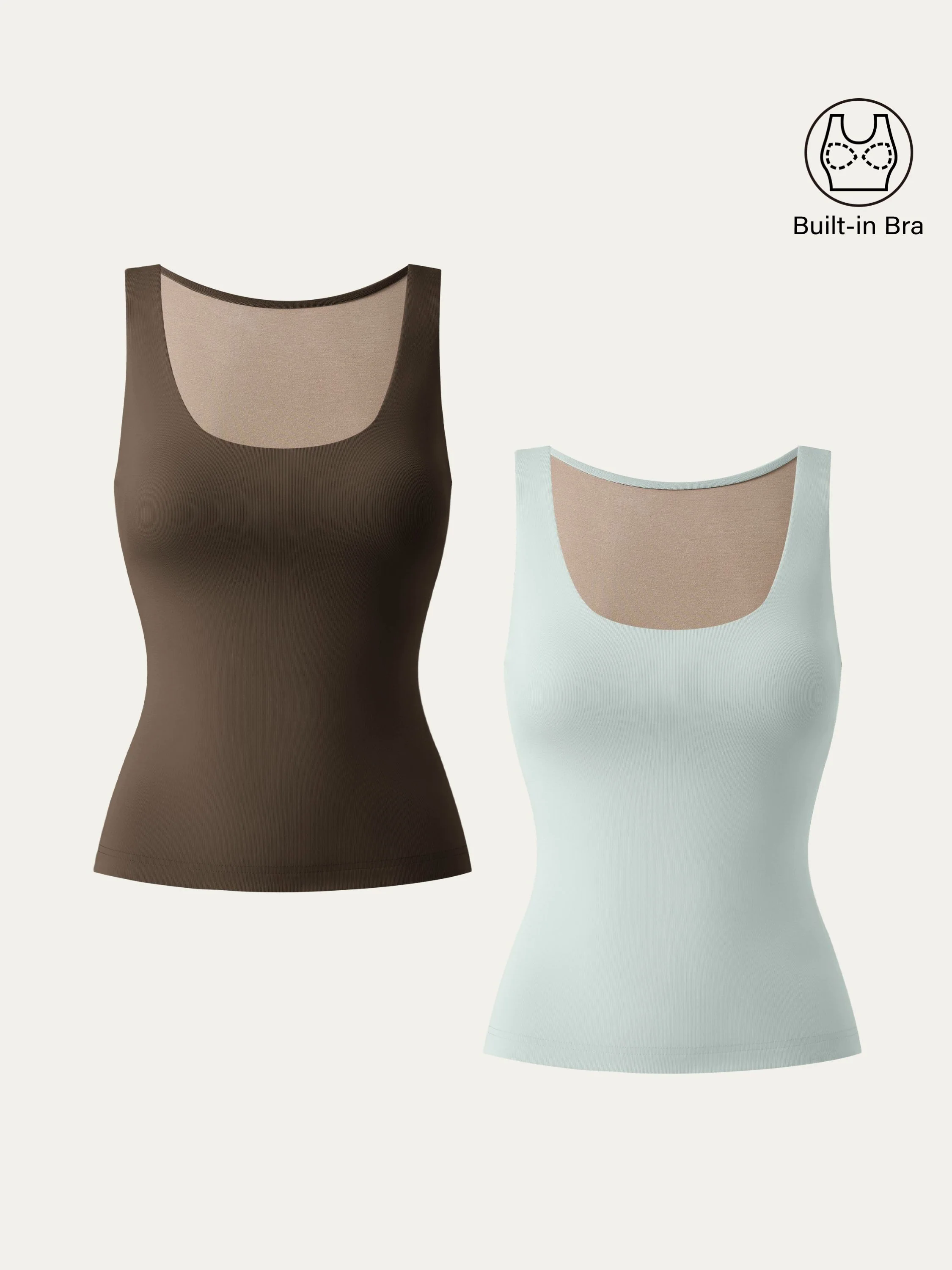 U-neck New Airy Brami Tank