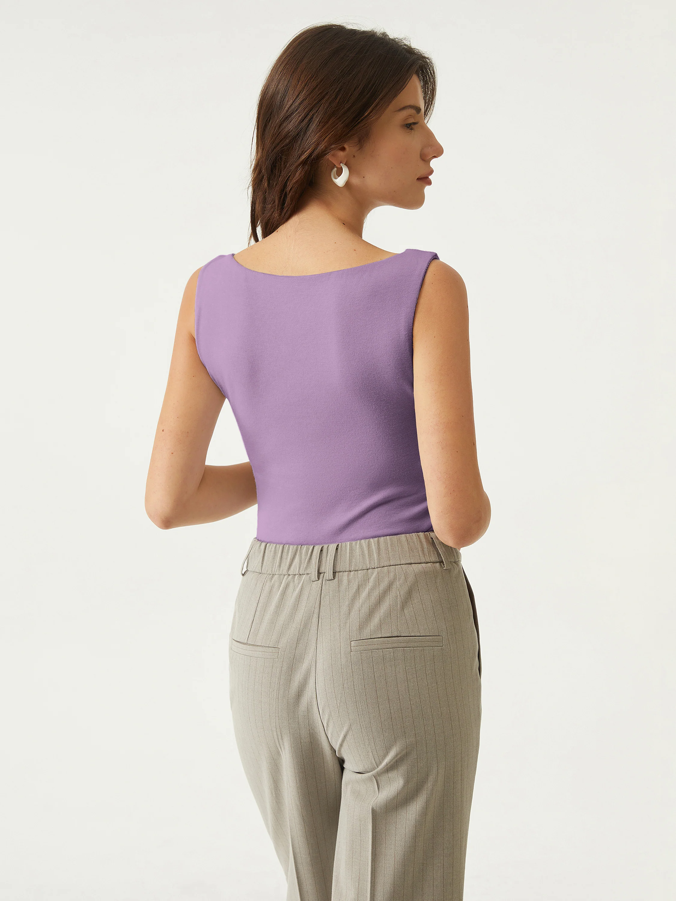 Boat Neck Brami Tank Top Boat Neck Brami Tank Top
