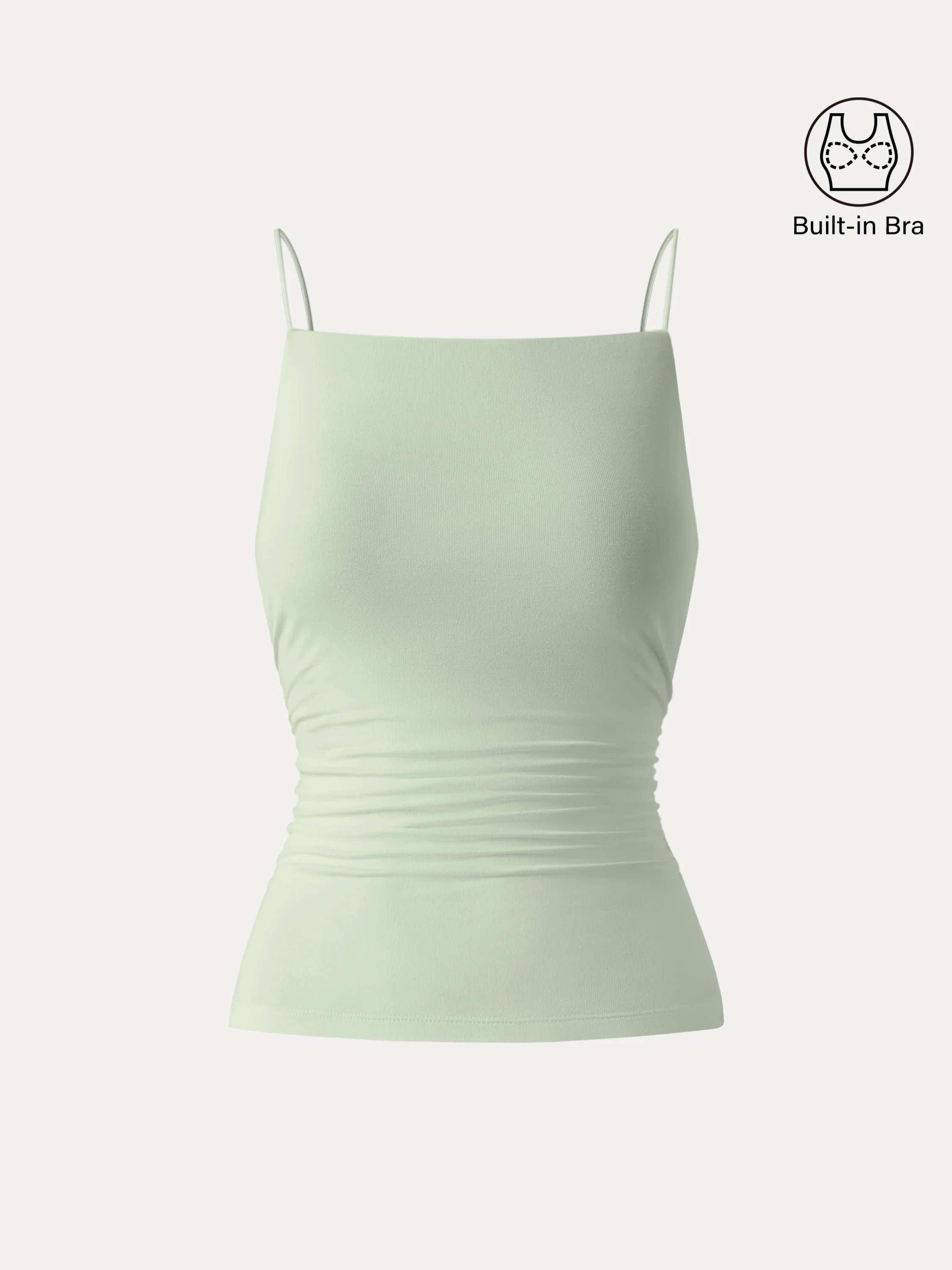 Ultrasoft Side Ruched Spaghetti Brami Ultrasoft Side Ruched Spaghetti Brami