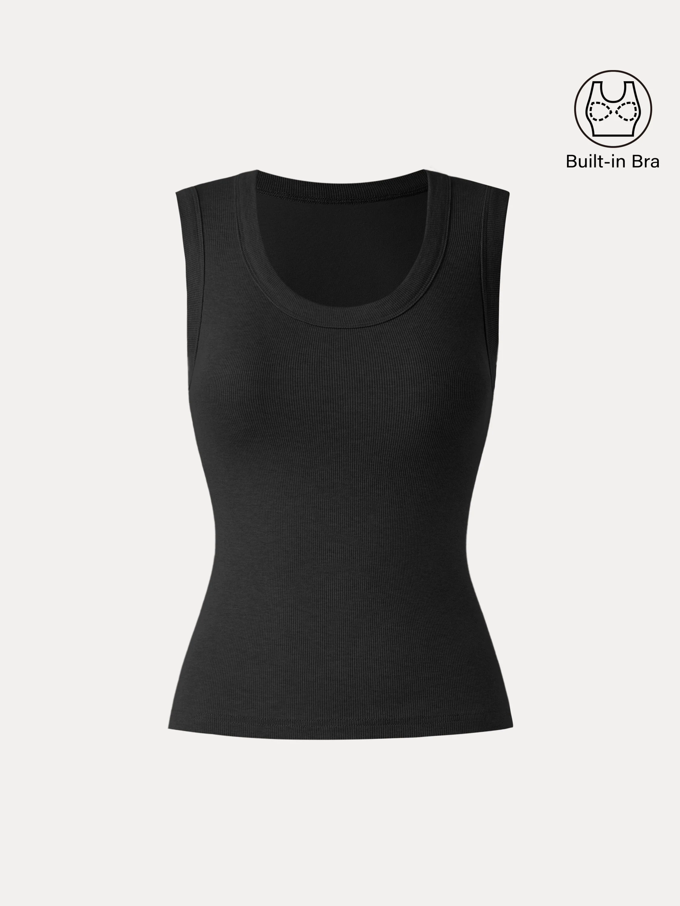 Stretch Cotton Scoopneck New Airy Brami Tank