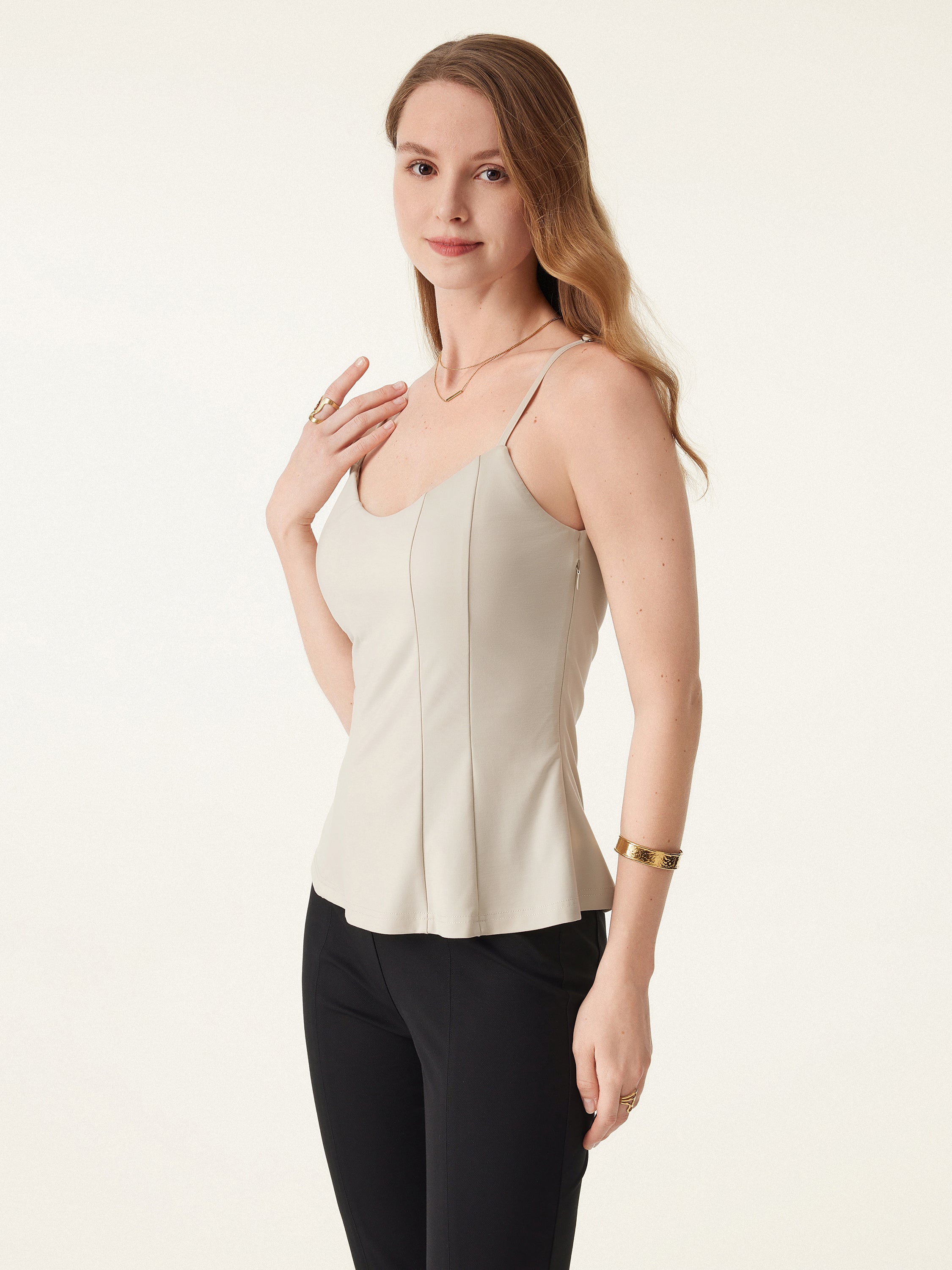 Cooling Scoop Neck Spaghetti Brami Cooling Scoop Neck Spaghetti Brami