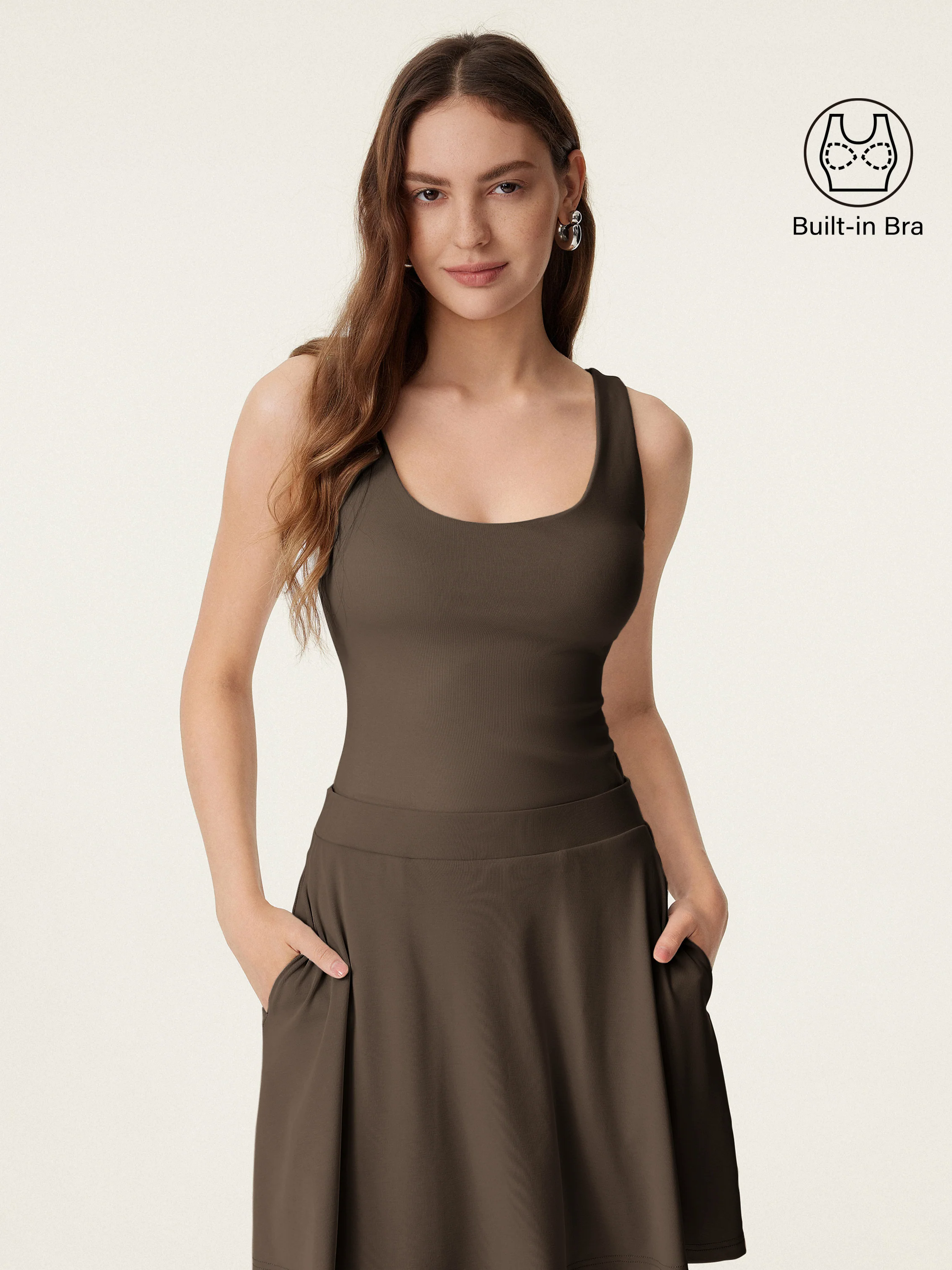 U-neck New Airy Brami Tank