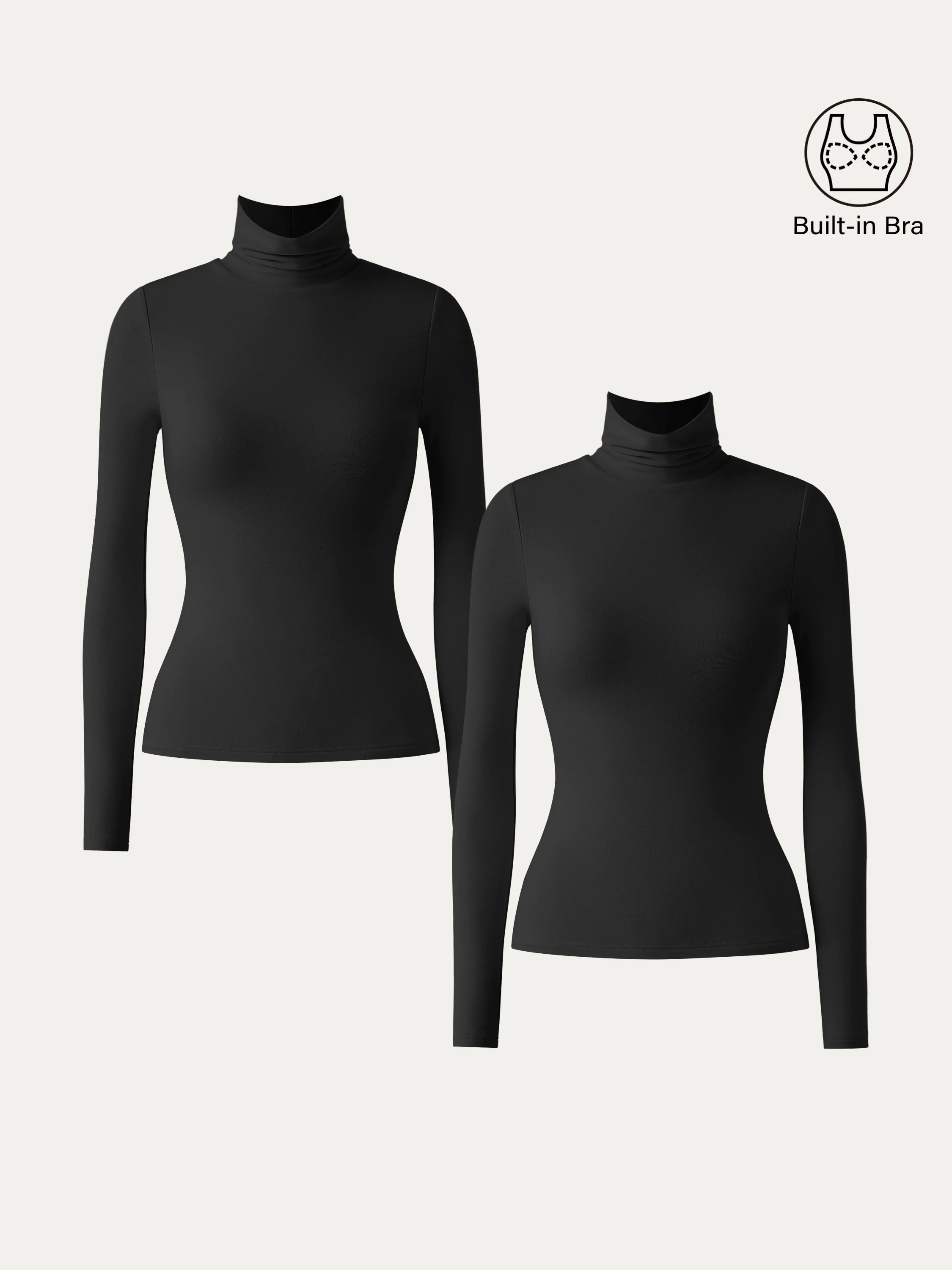 Heat-Tech Turtleneck Brami Top Heat-Tech Turtleneck Brami Top