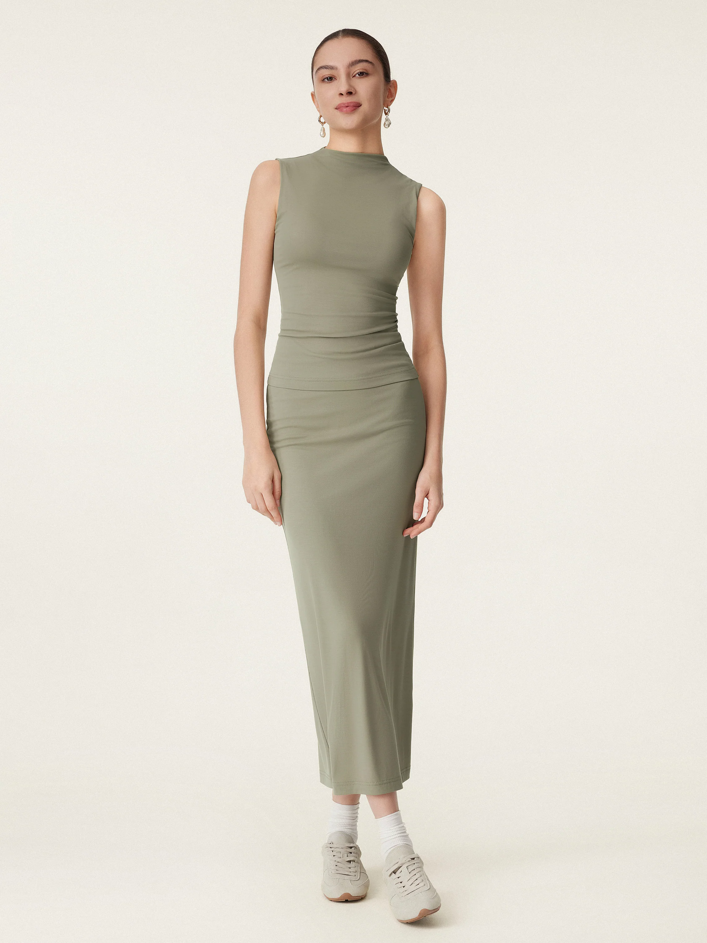 Mockneck New Airy Brami Tank Mockneck New Airy Brami Tank