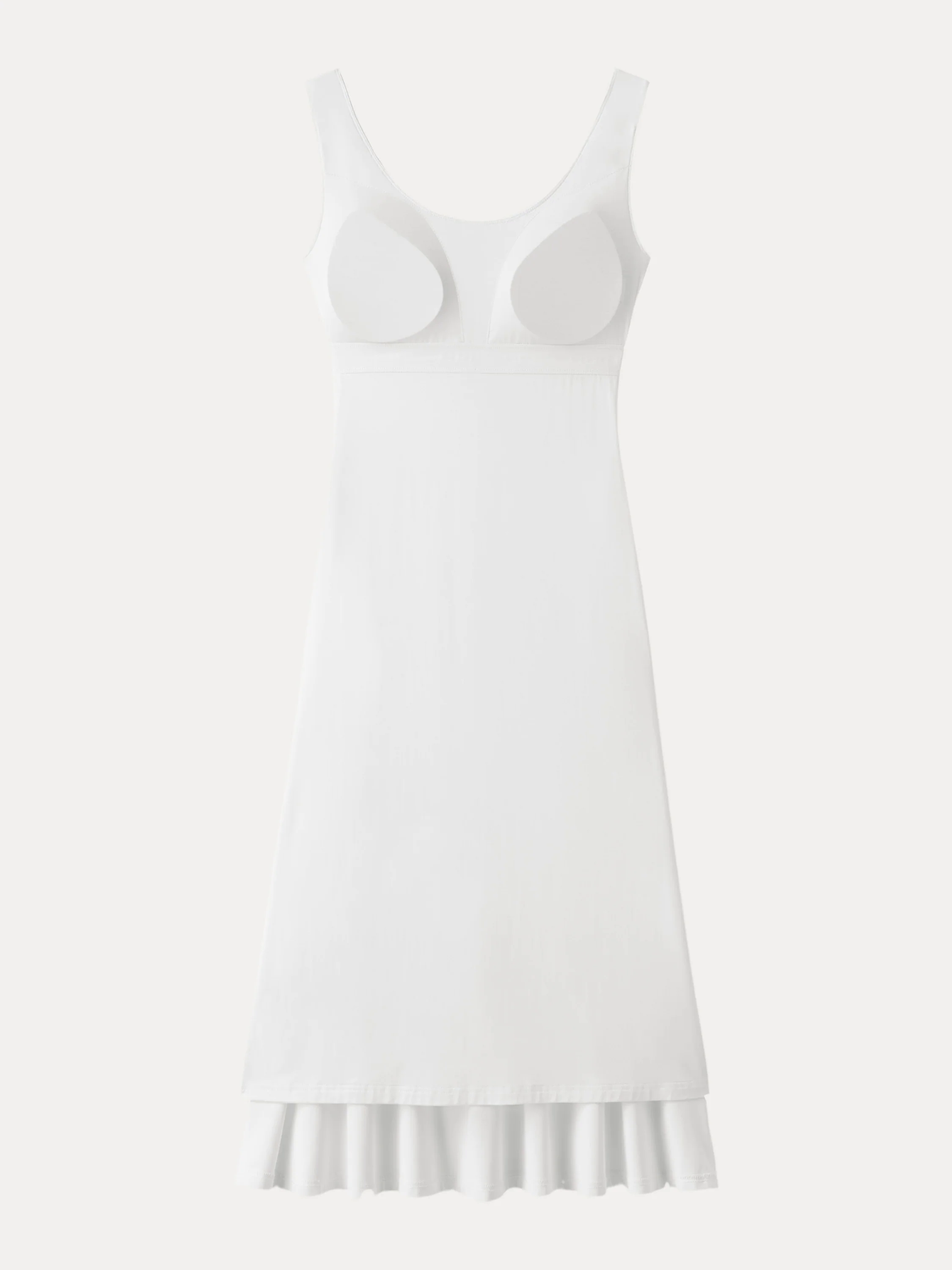 Scoop Neck Midi Low Back Brami Dress