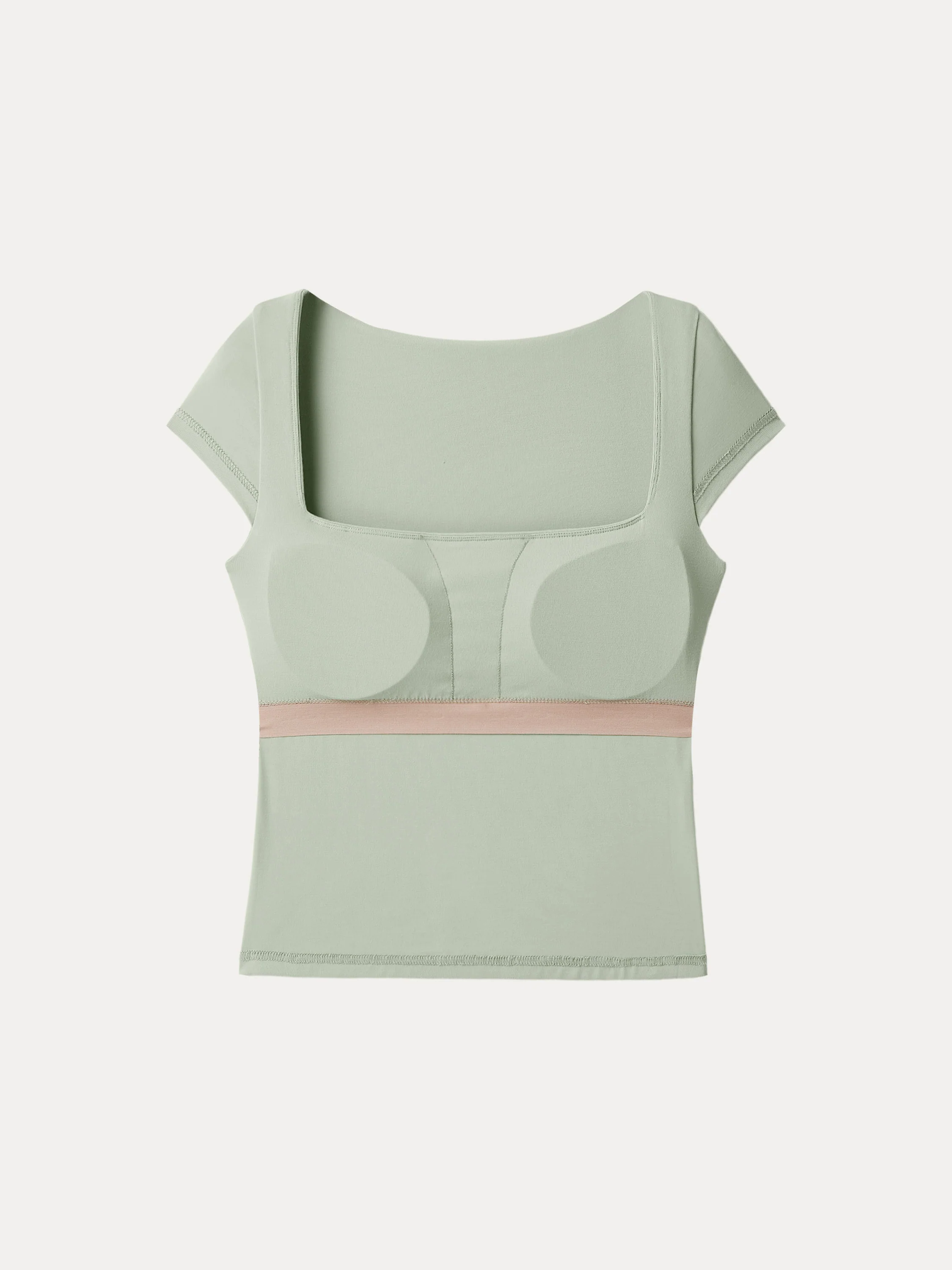 Essential Square Neck Cap Sleeves Brami Top