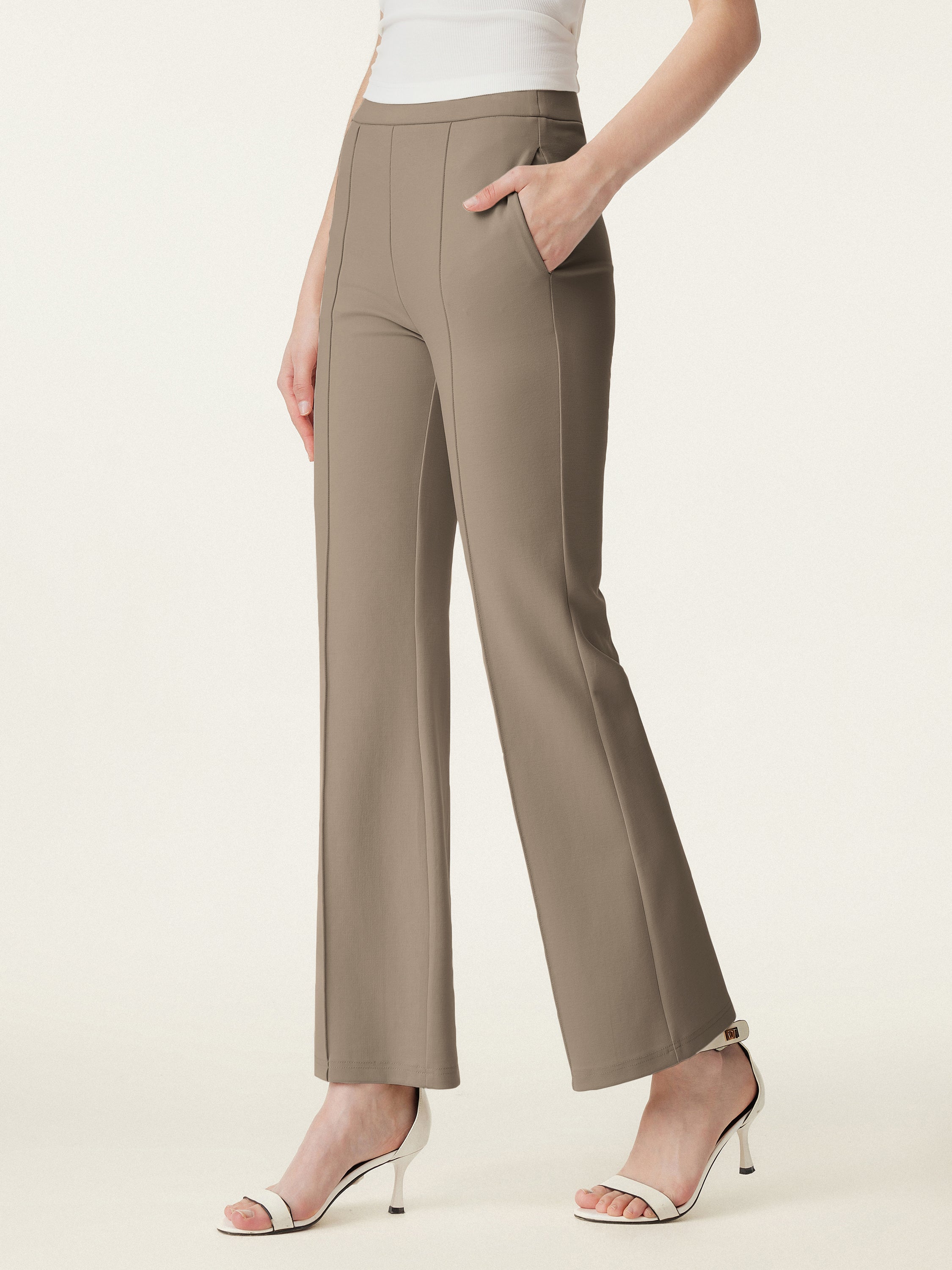 Mid Rise Pull-on Flare Pant Mid Rise Pull-on Flare Pant