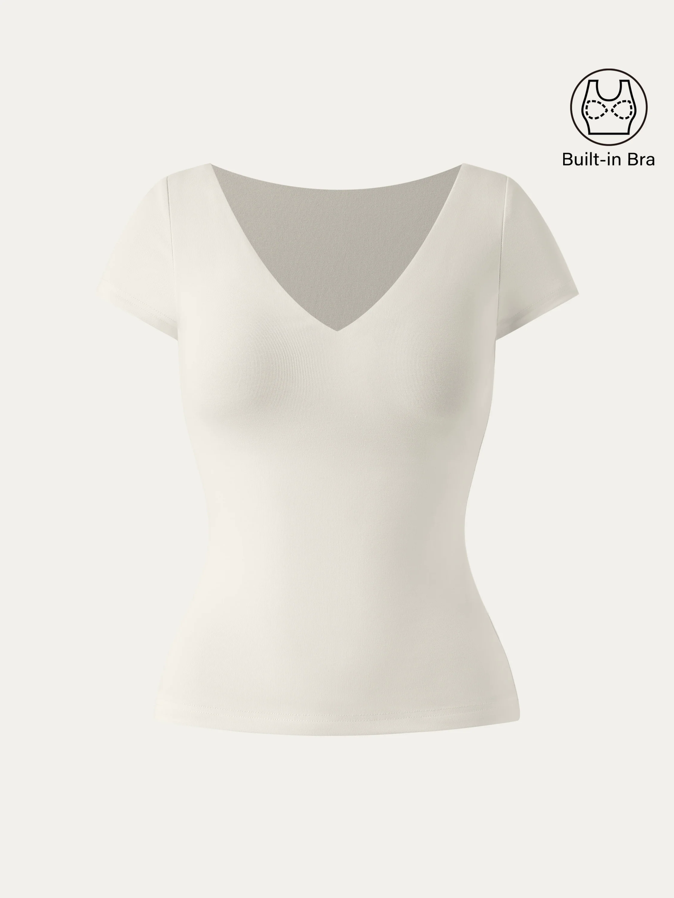 V-neck Short Sleeve New Airy Brami V-neck Short Sleeve New Airy Brami
