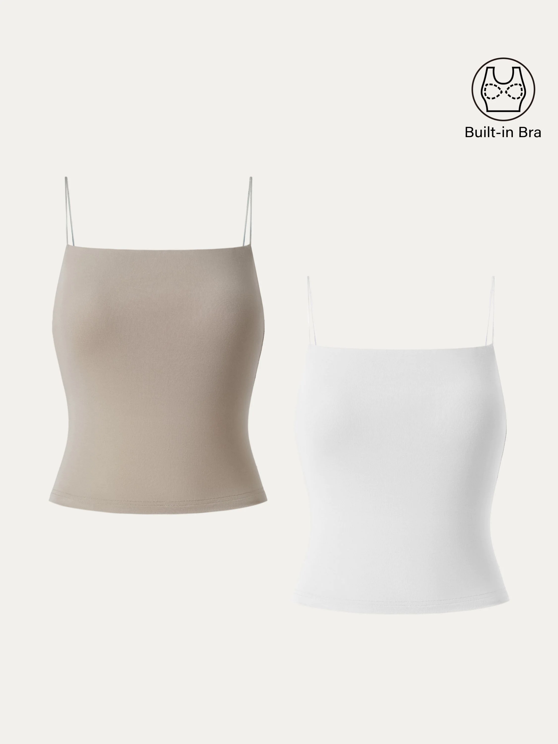 Essential Spaghetti Strap Cropped New Airy Brami Essential Spaghetti Strap Cropped New Airy Brami