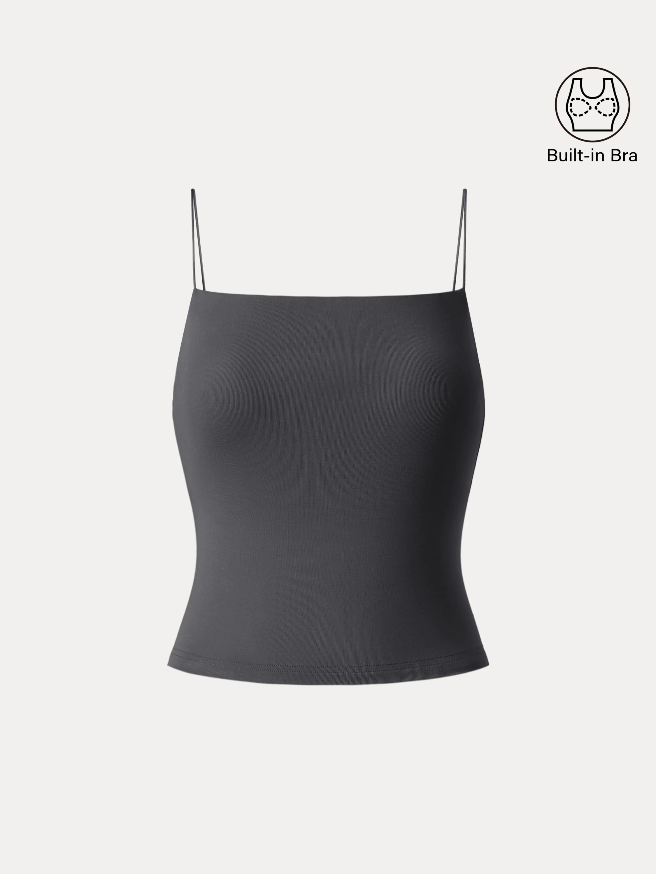 Essential Spaghetti Strap Cropped New Airy Brami Essential Spaghetti Strap Cropped New Airy Brami
