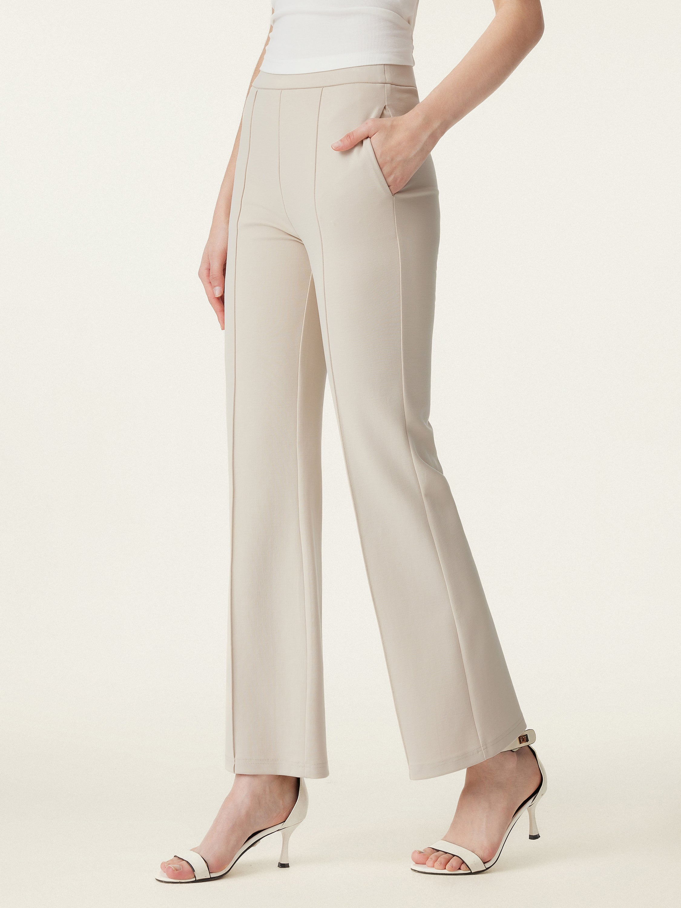 Mid Rise Pull-on Flare Pant Mid Rise Pull-on Flare Pant