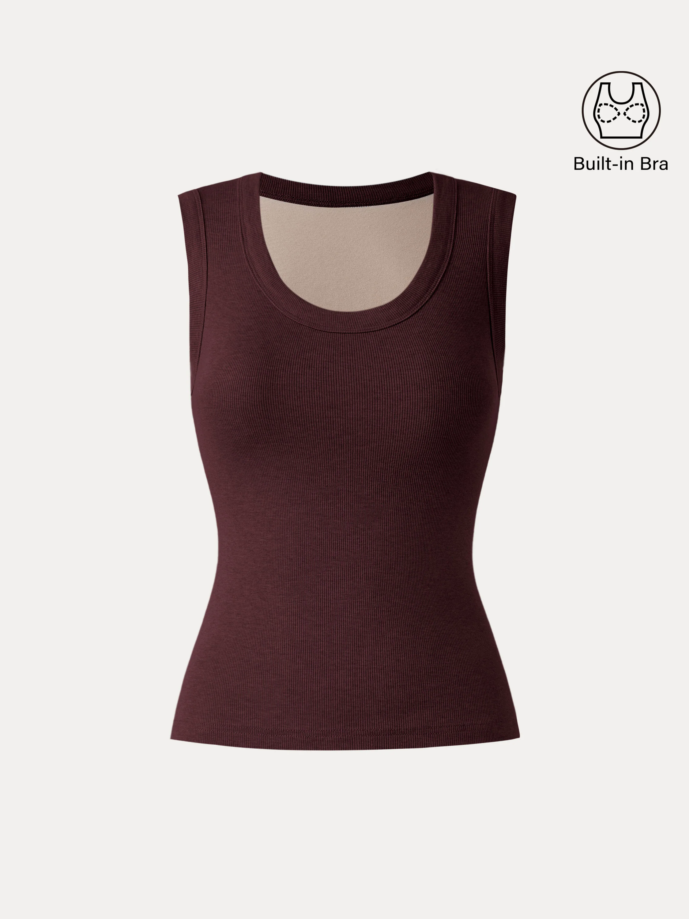 Stretch Cotton Scoopneck New Airy Brami Tank