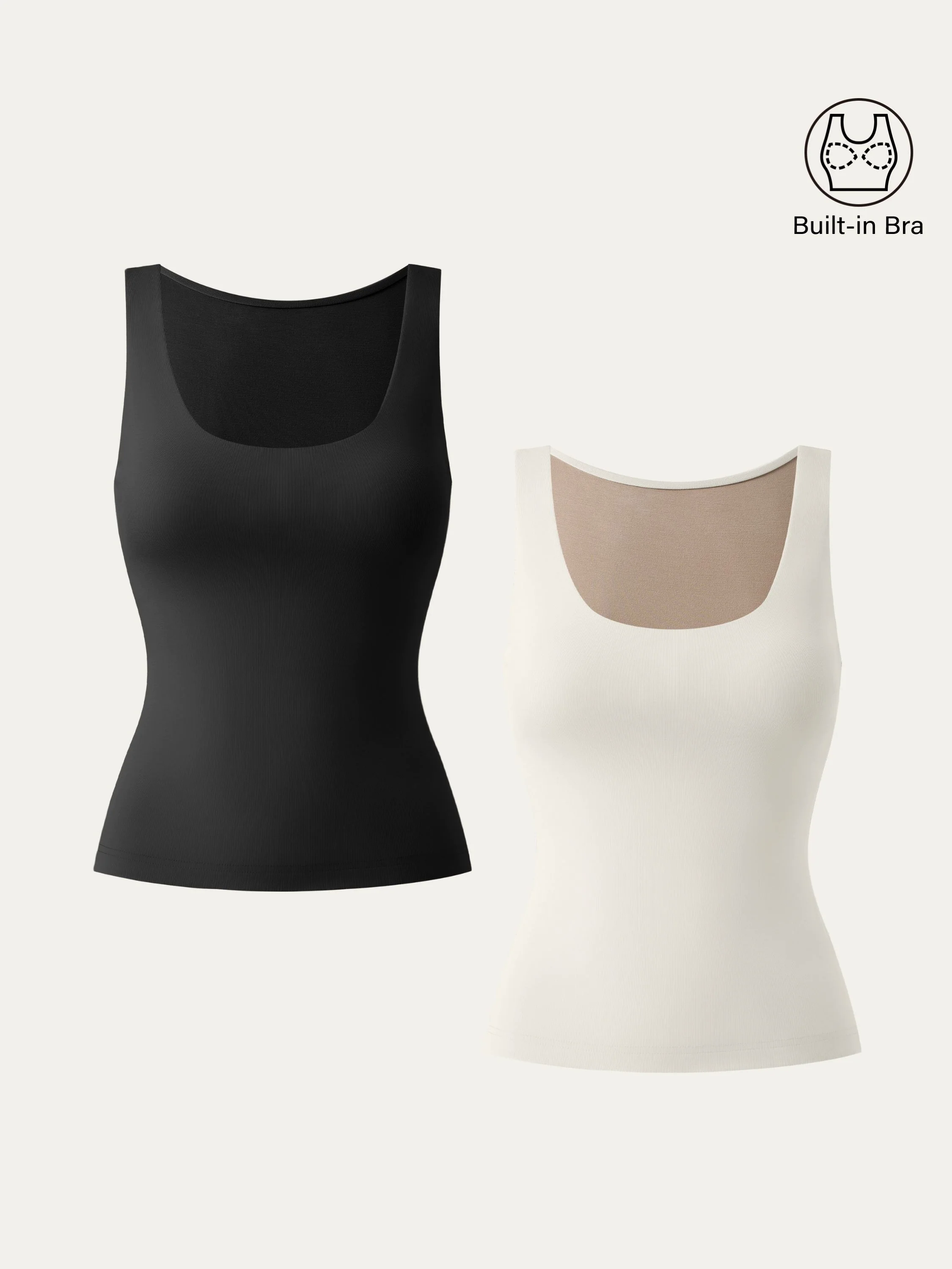 U-neck New Airy Brami Tank
