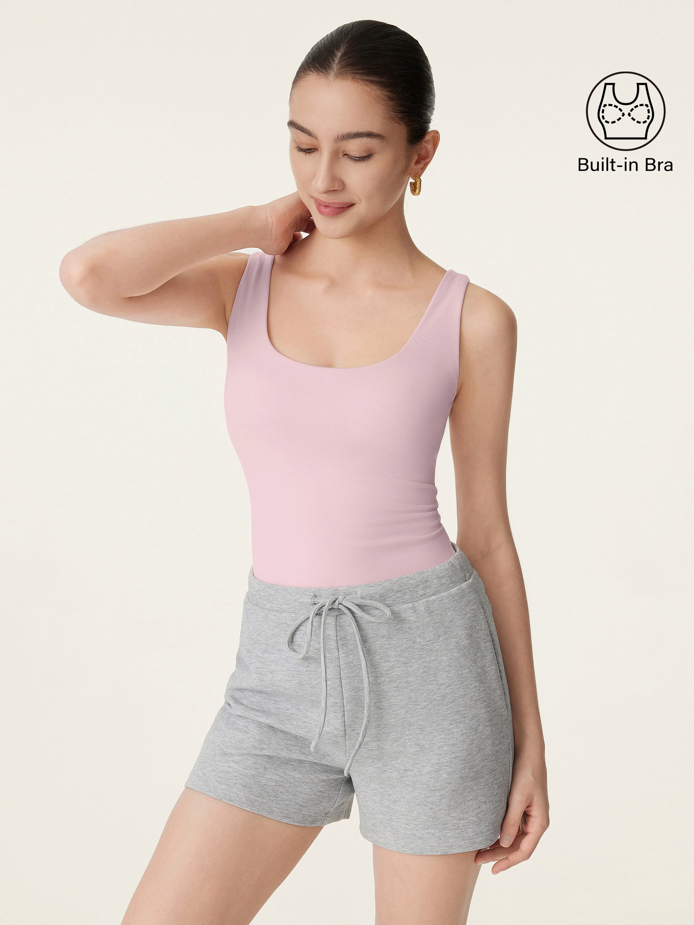 U-neck New Airy Brami Tank