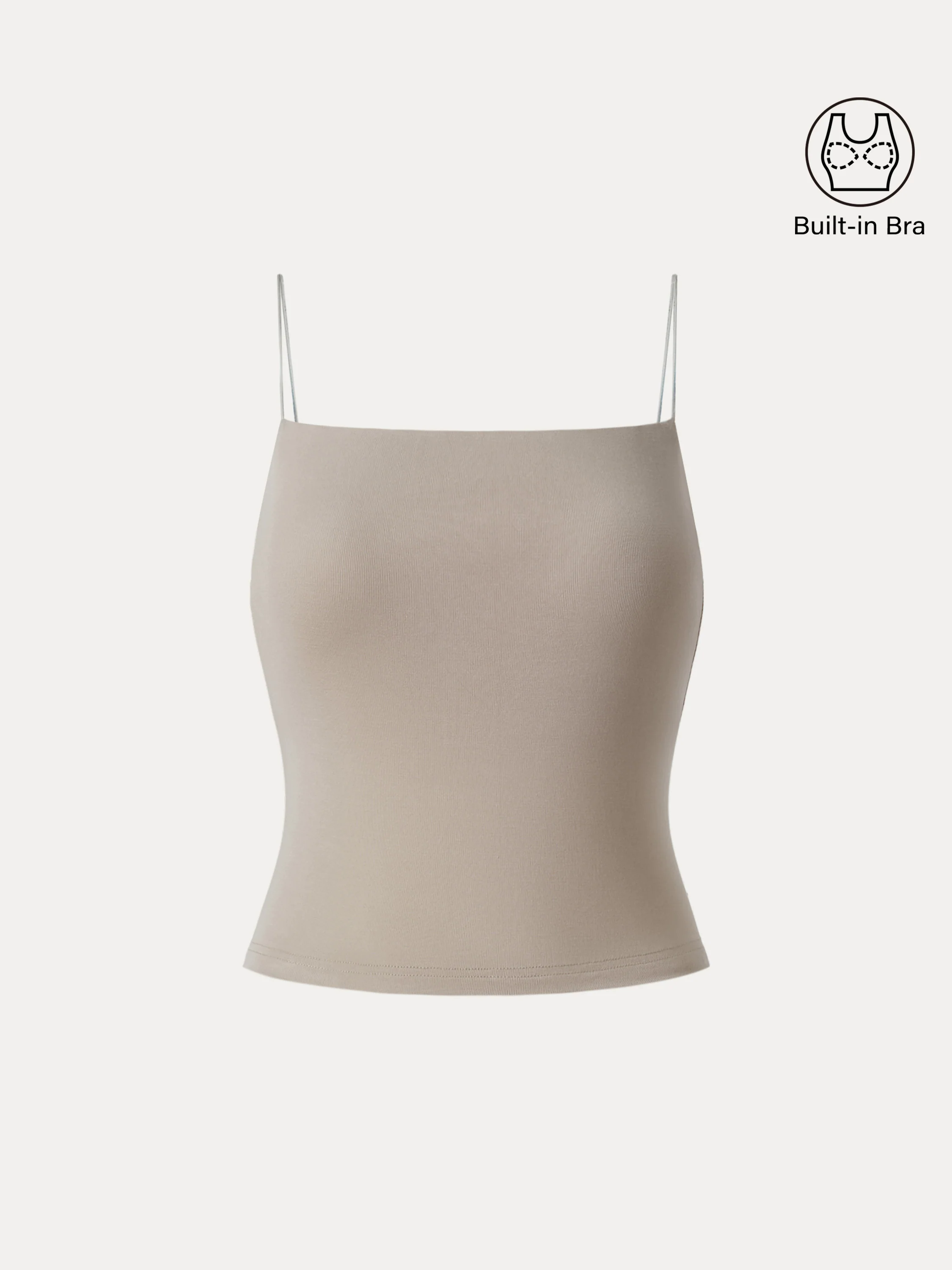 Essential Spaghetti Strap Cropped New Airy Brami Essential Spaghetti Strap Cropped New Airy Brami