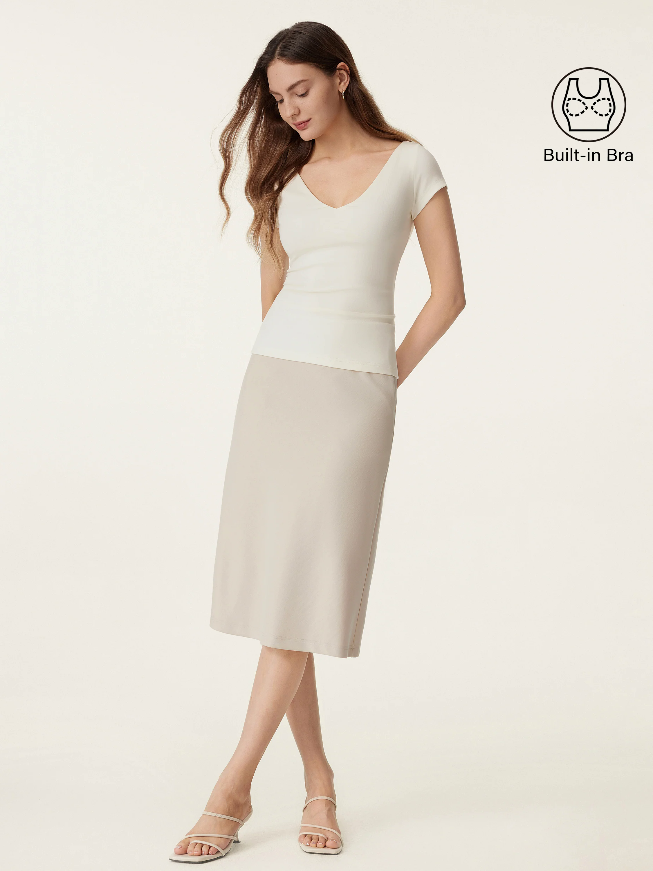 V-neck Short Sleeve New Airy Brami V-neck Short Sleeve New Airy Brami