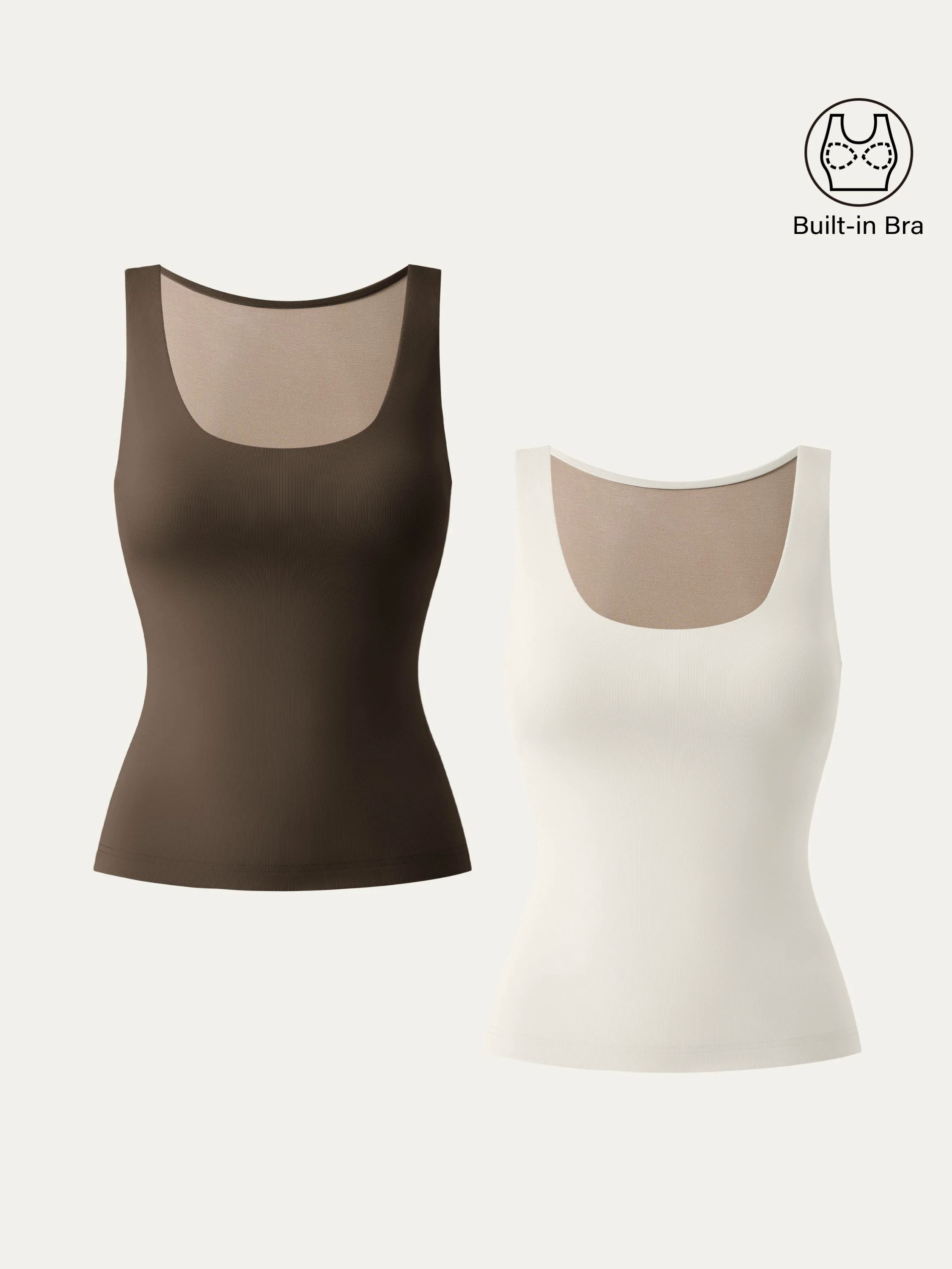 U-neck New Airy Brami Tank