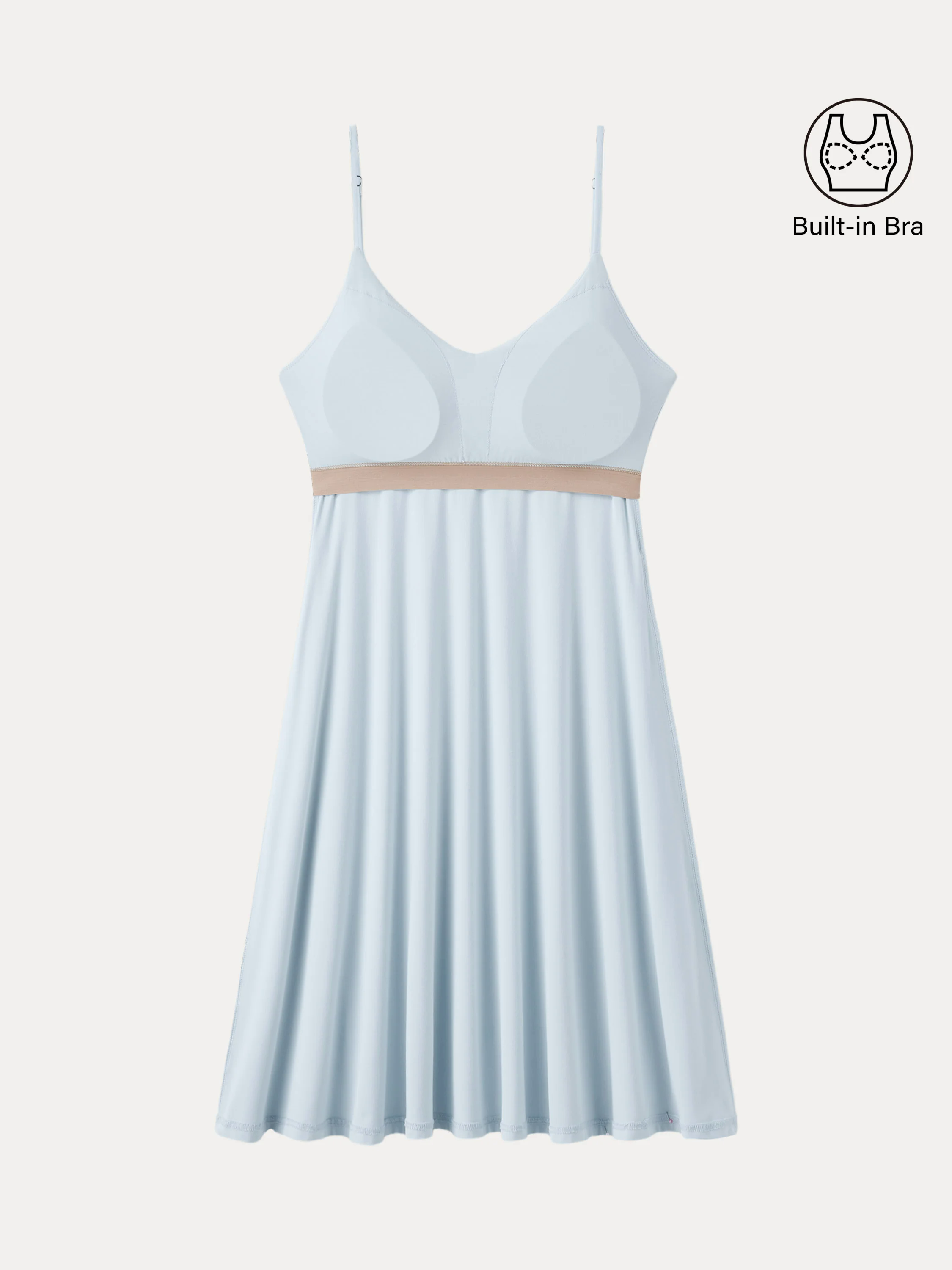 V-neck Mini Brami Sundress with Tieback V-neck Mini Brami Sundress with Tieback