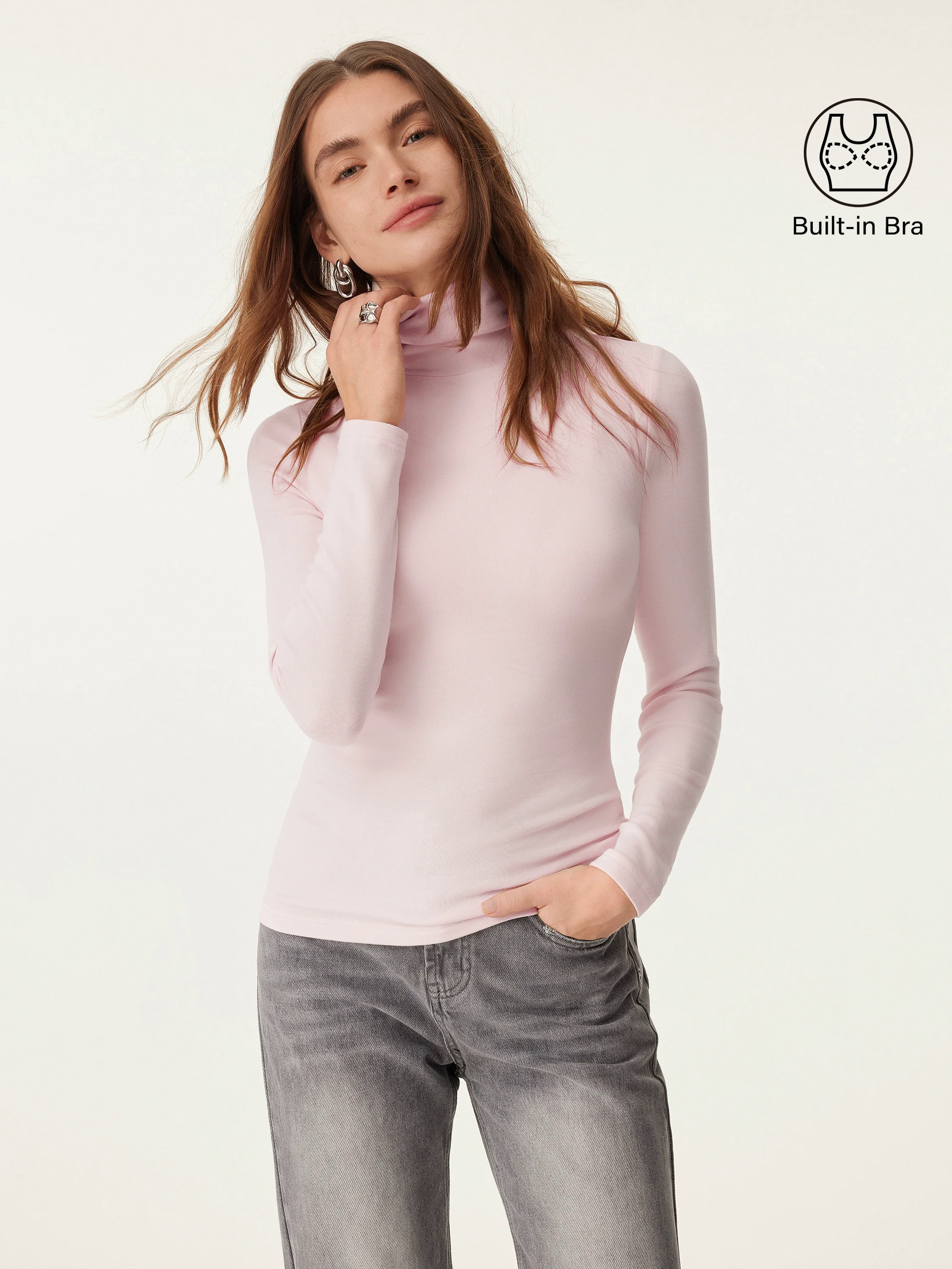 Heat-Tech Turtleneck Brami Top Heat-Tech Turtleneck Brami Top