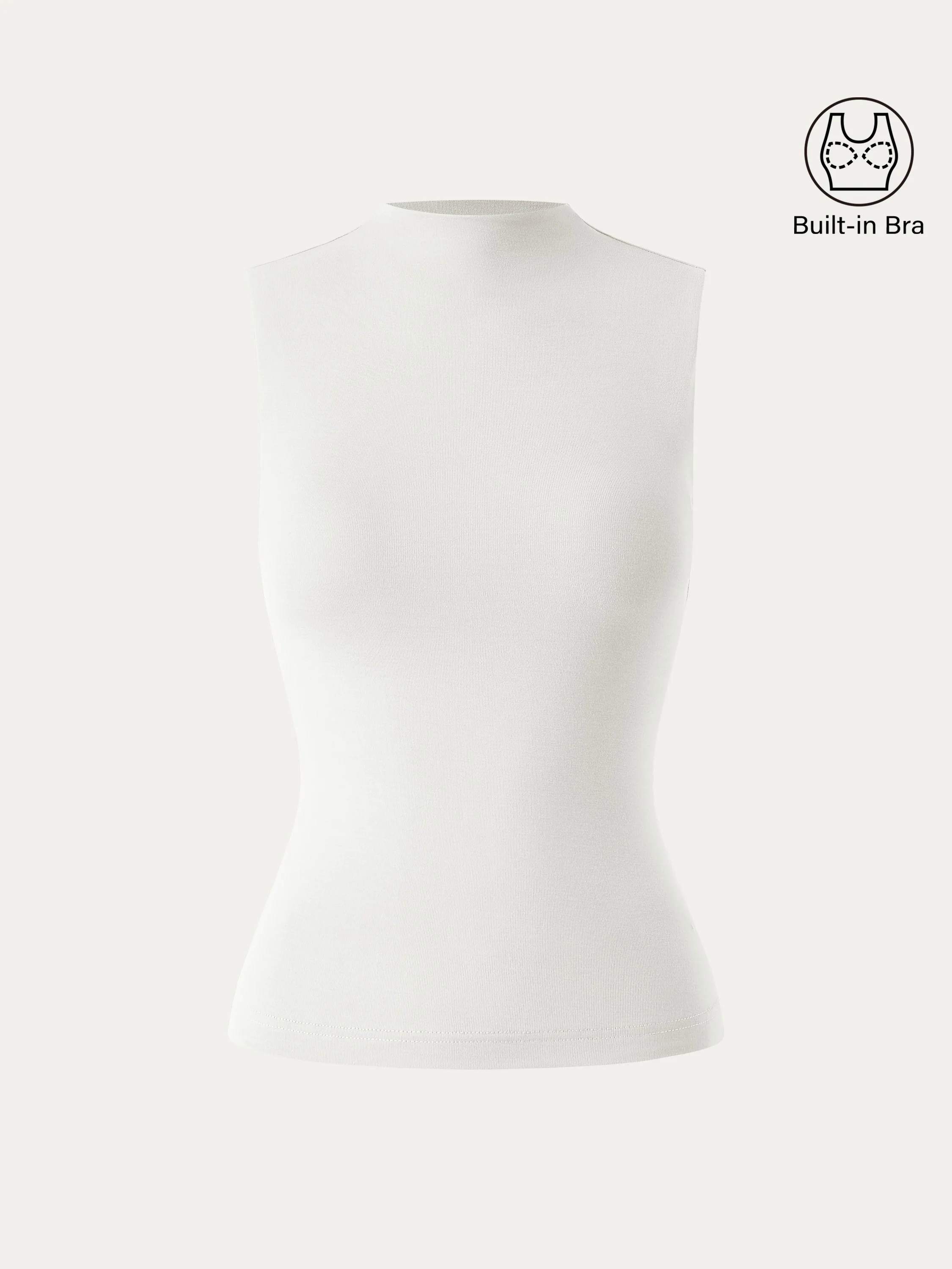 Mockneck New Airy Brami Tank Mockneck New Airy Brami Tank