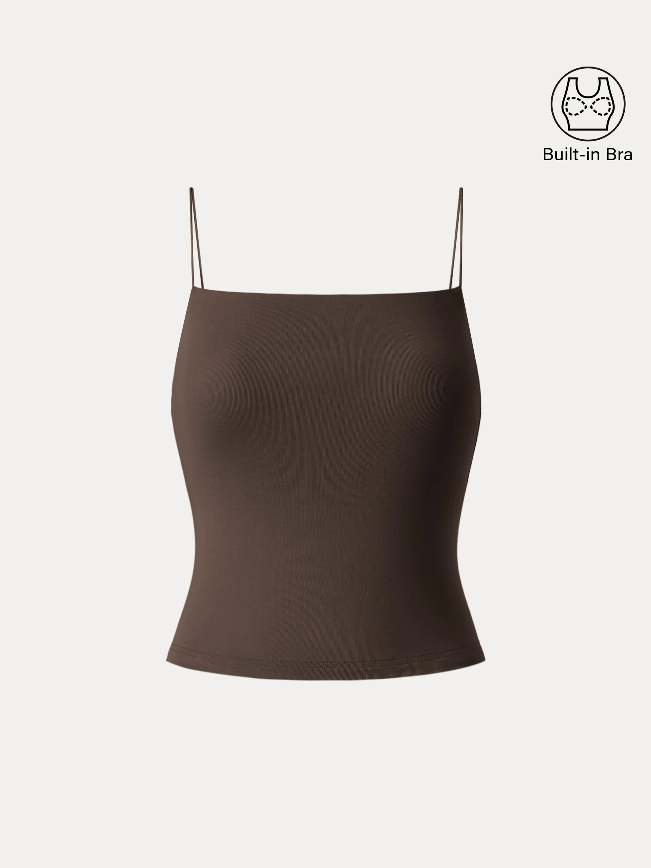 Essential Spaghetti Strap Cropped New Airy Brami Essential Spaghetti Strap Cropped New Airy Brami