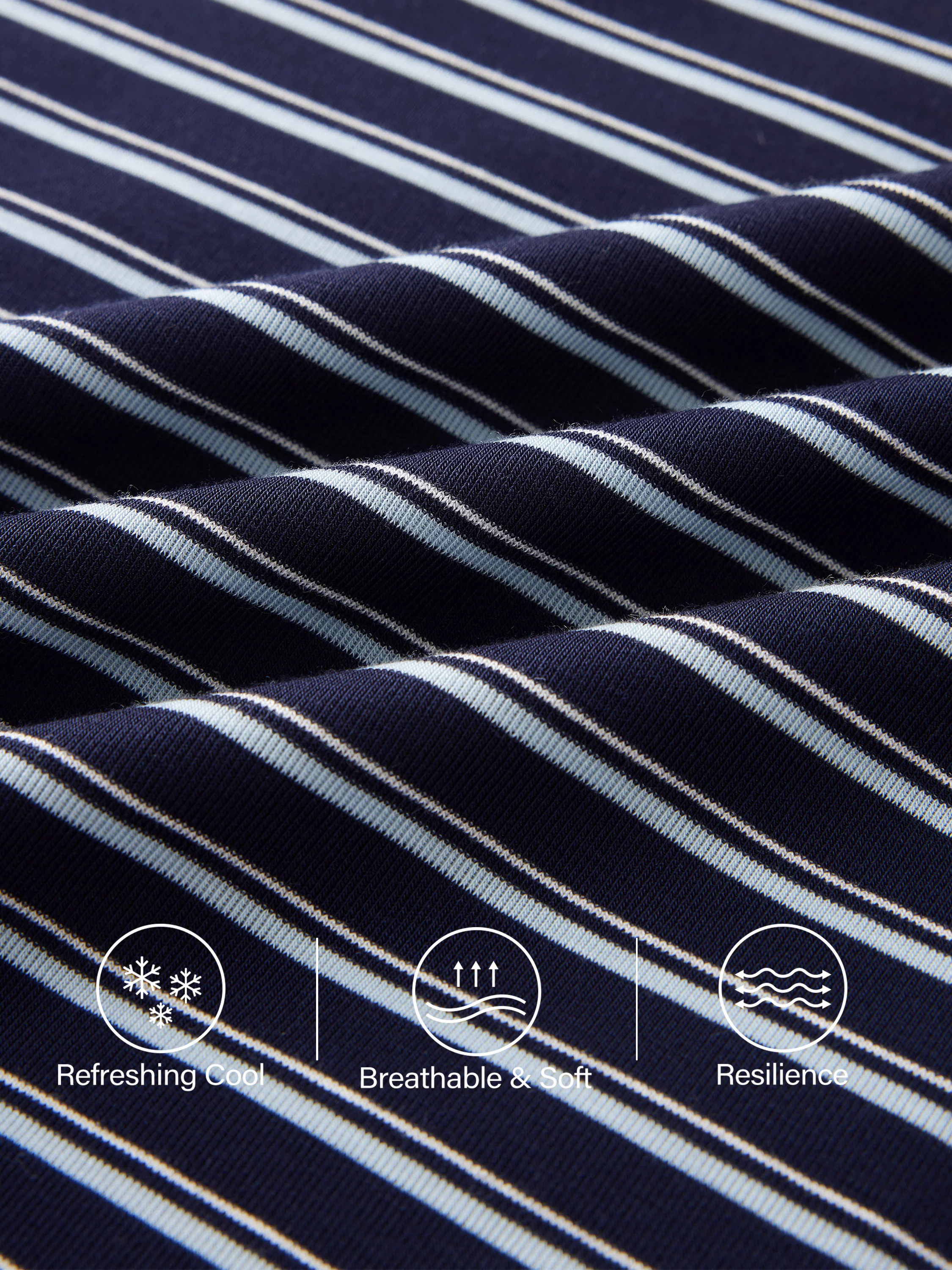 Striped Side Ruched Spaghetti New Airy Brami