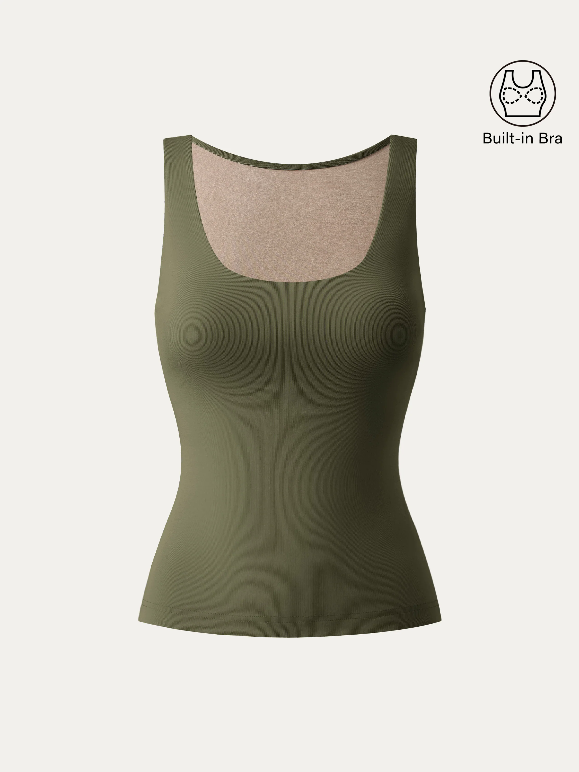 U-neck New Airy Brami Tank